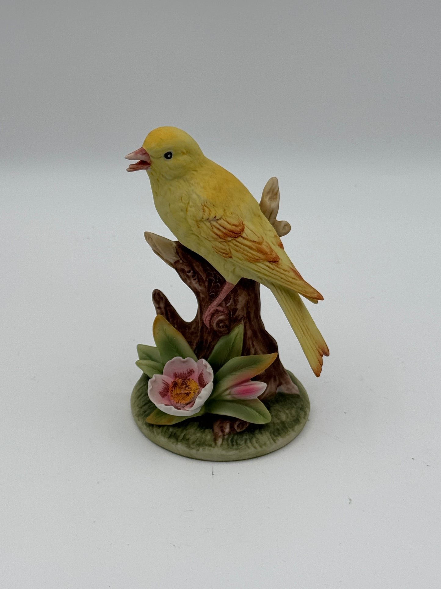 Gorham Gallery of Birds Yellow Canary Figurine