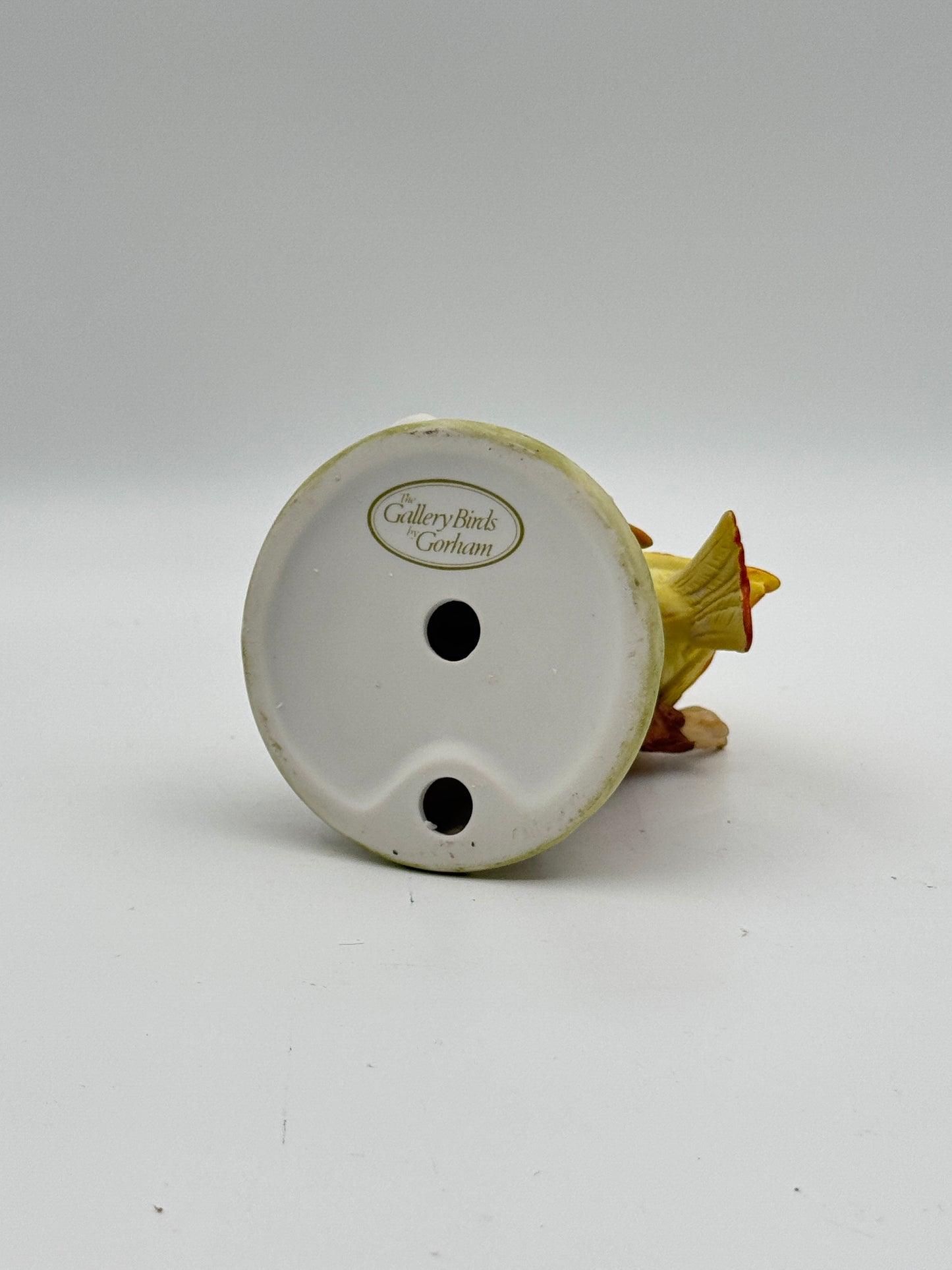 Gorham Gallery of Birds Yellow Canary Figurine