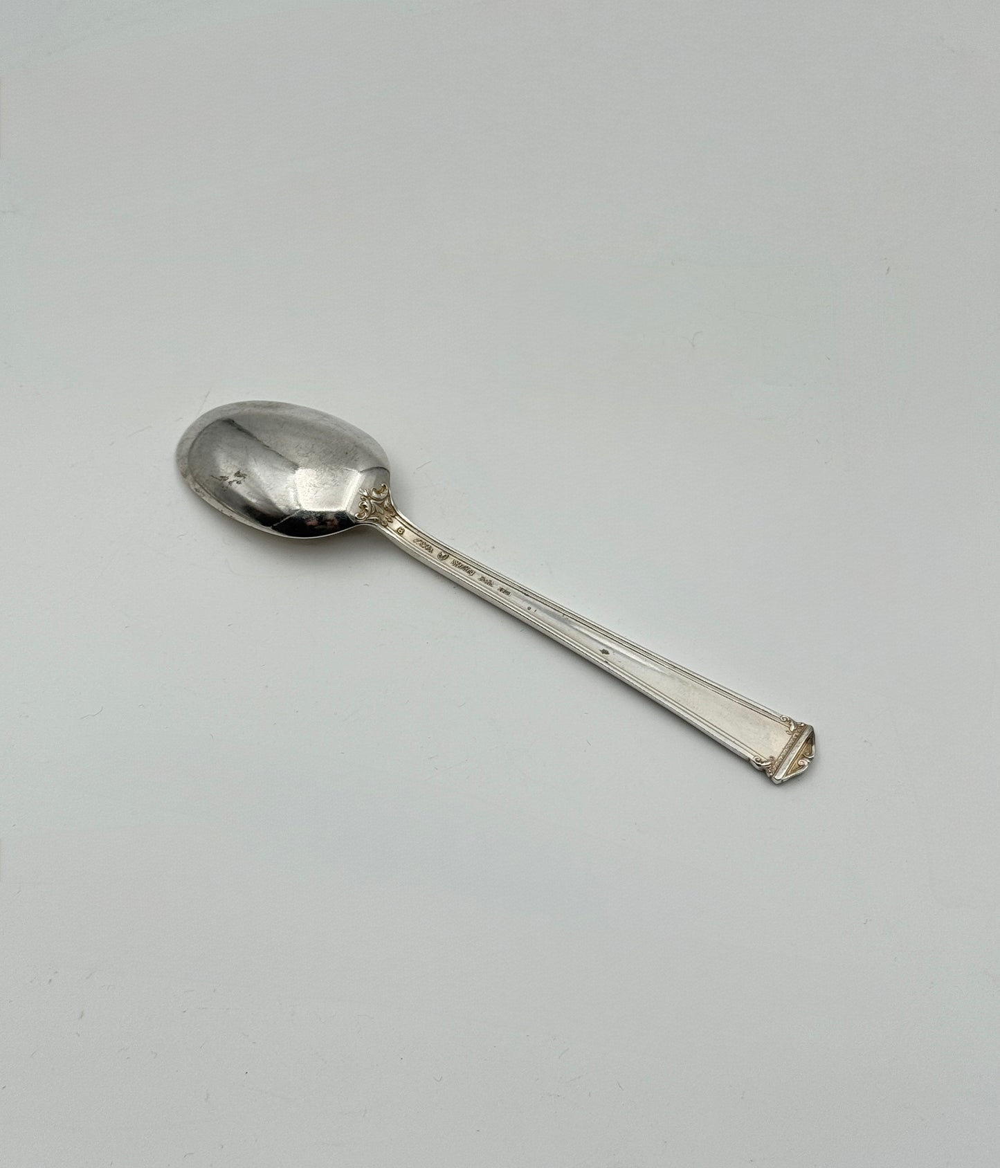 Set of 5 Sterling Silver Teaspoons – “Trianon” by Simpson, Hall & Miller