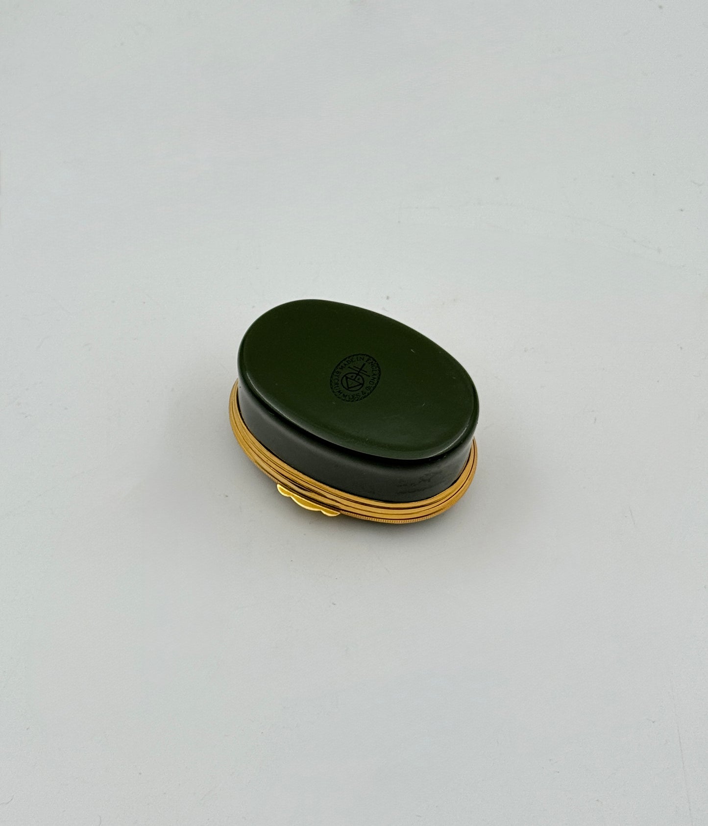 Halcyon Days Enamel Box – Williamsburg Autumn – Crummles Style