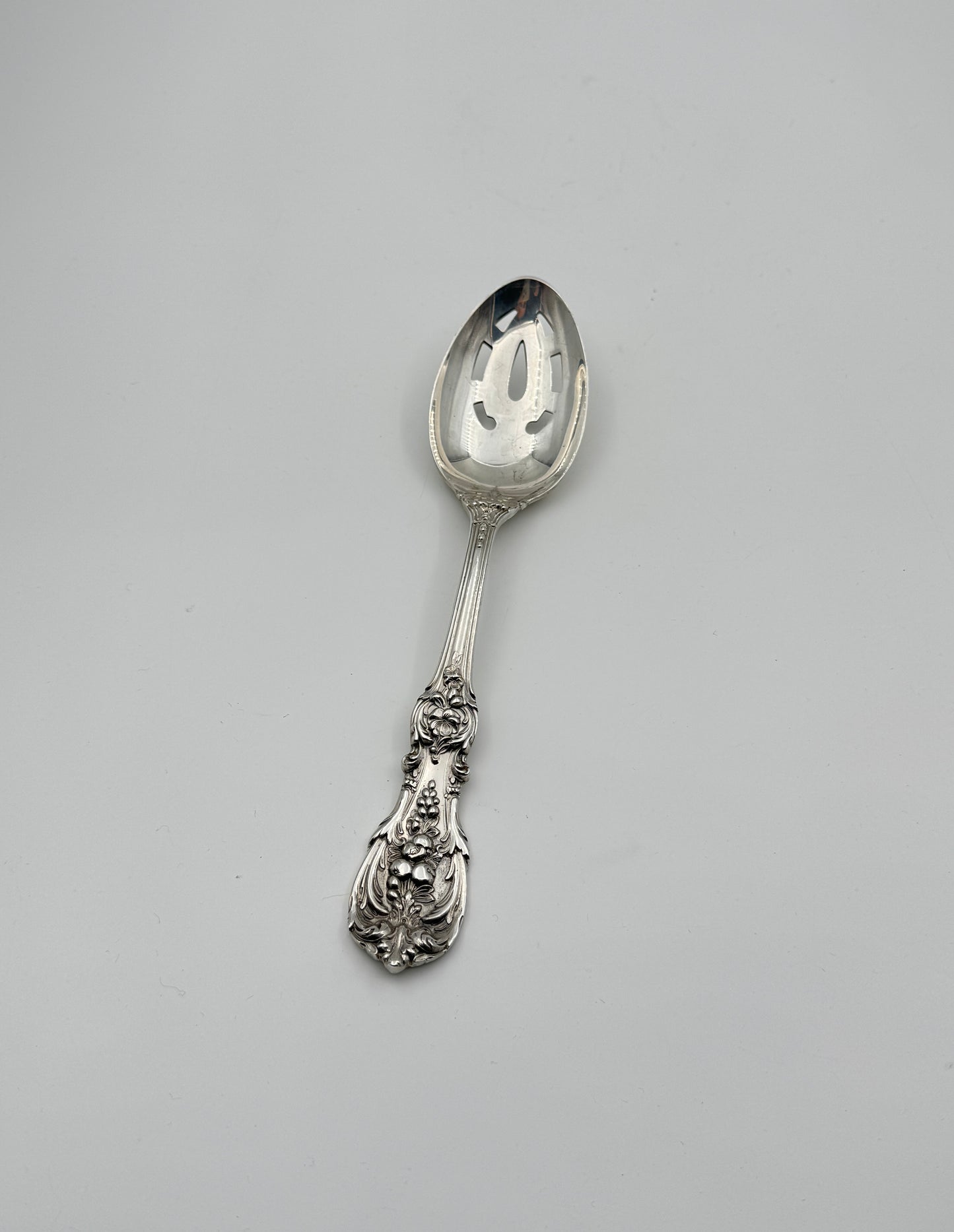 Reed & Barton Francis I Sterling Silver Pierced Serving Spoon
