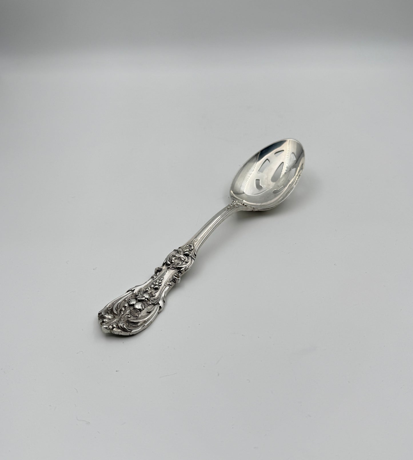 Reed & Barton Francis I Sterling Silver Pierced Serving Spoon