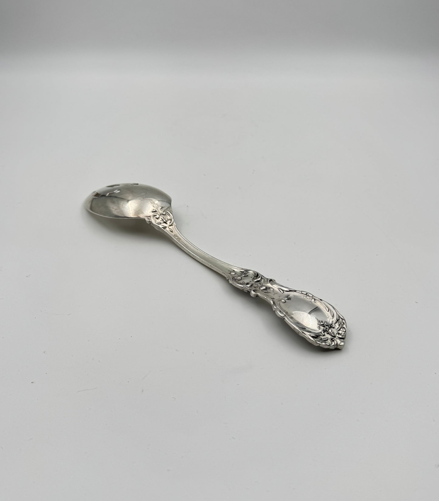 Reed & Barton Francis I Sterling Silver Pierced Serving Spoon