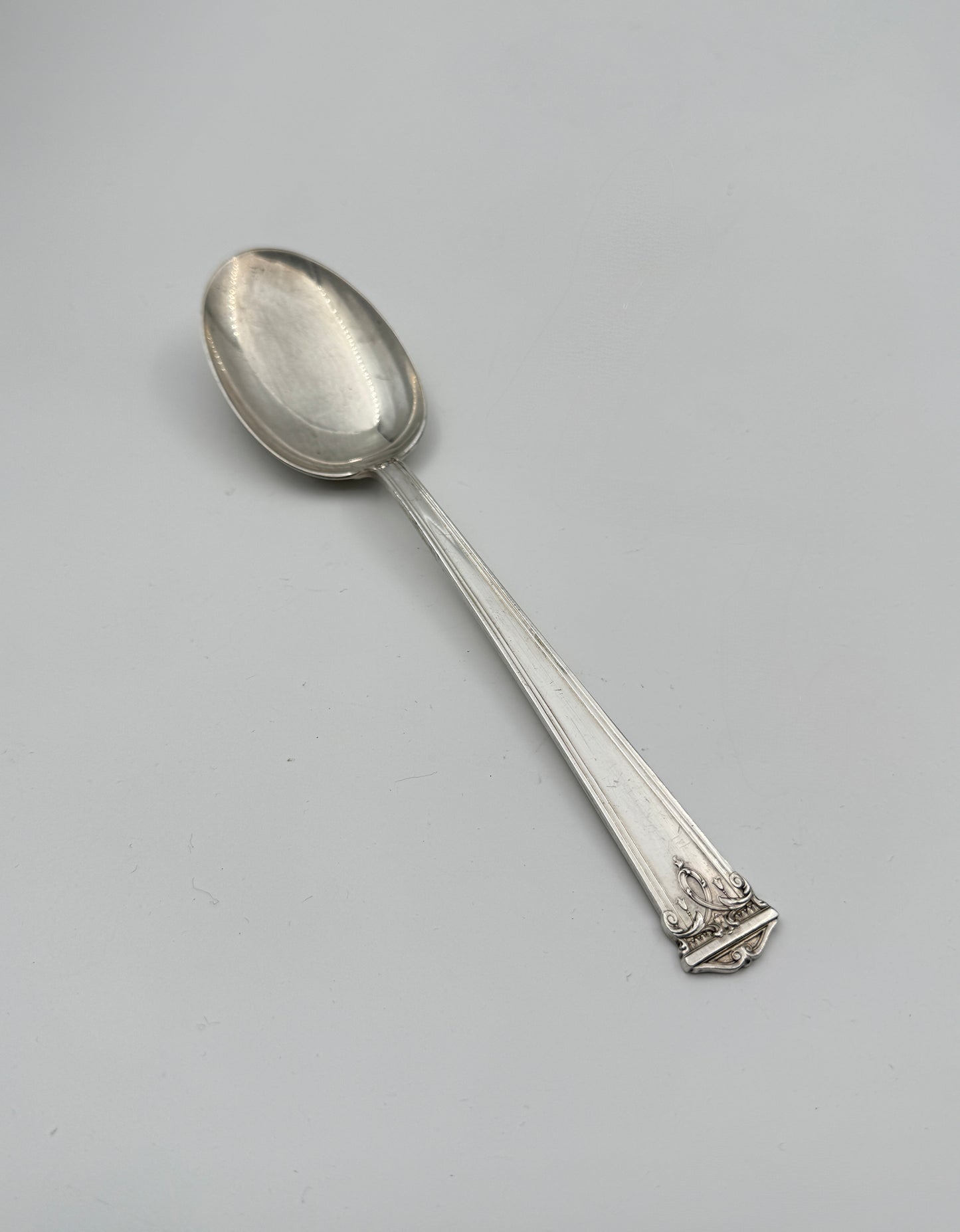 Sterling Silver Serving Spoon – Trianon by International – 1921