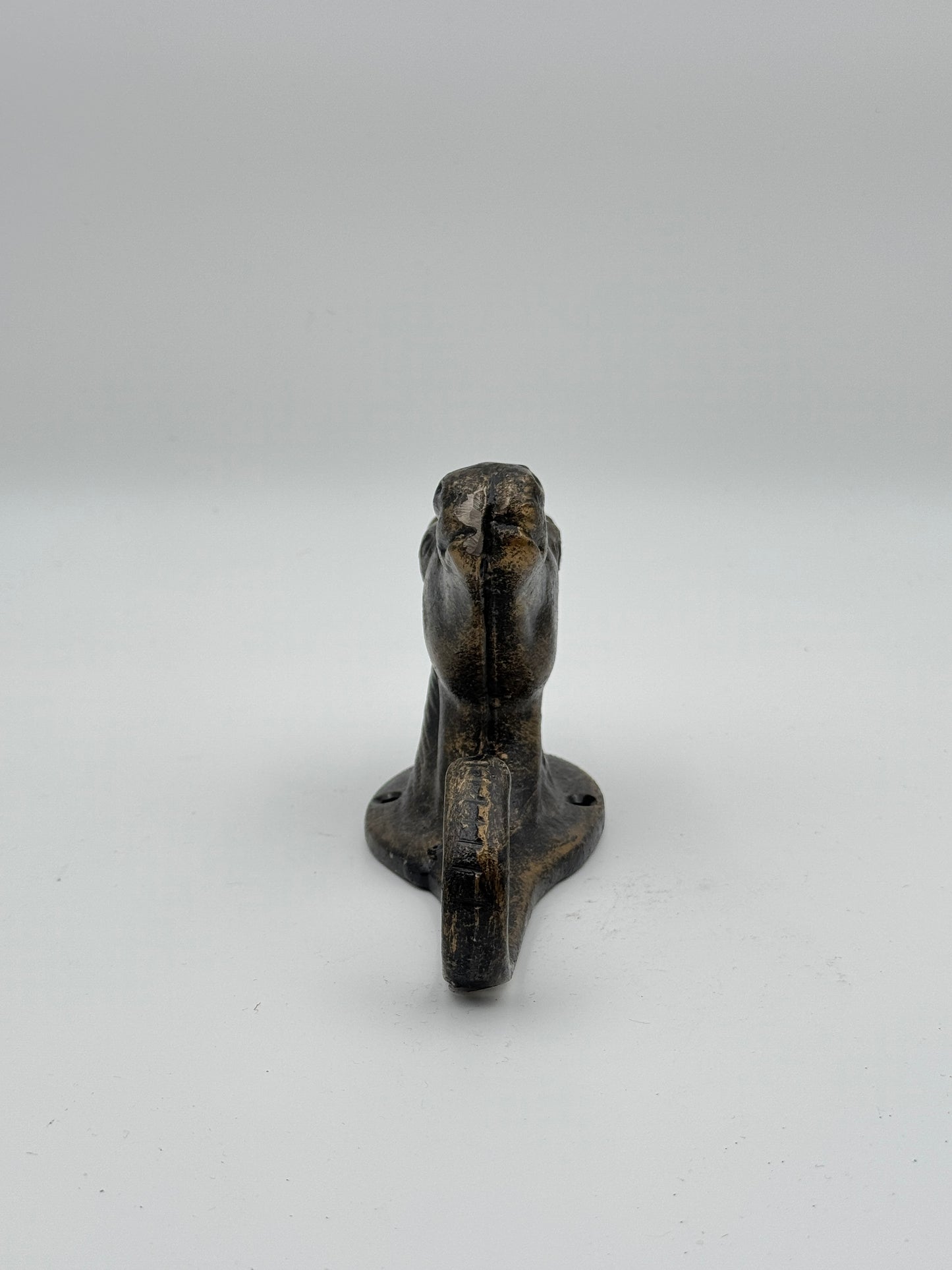 Vintage-Style Cast Iron Horse Head Wall Hook