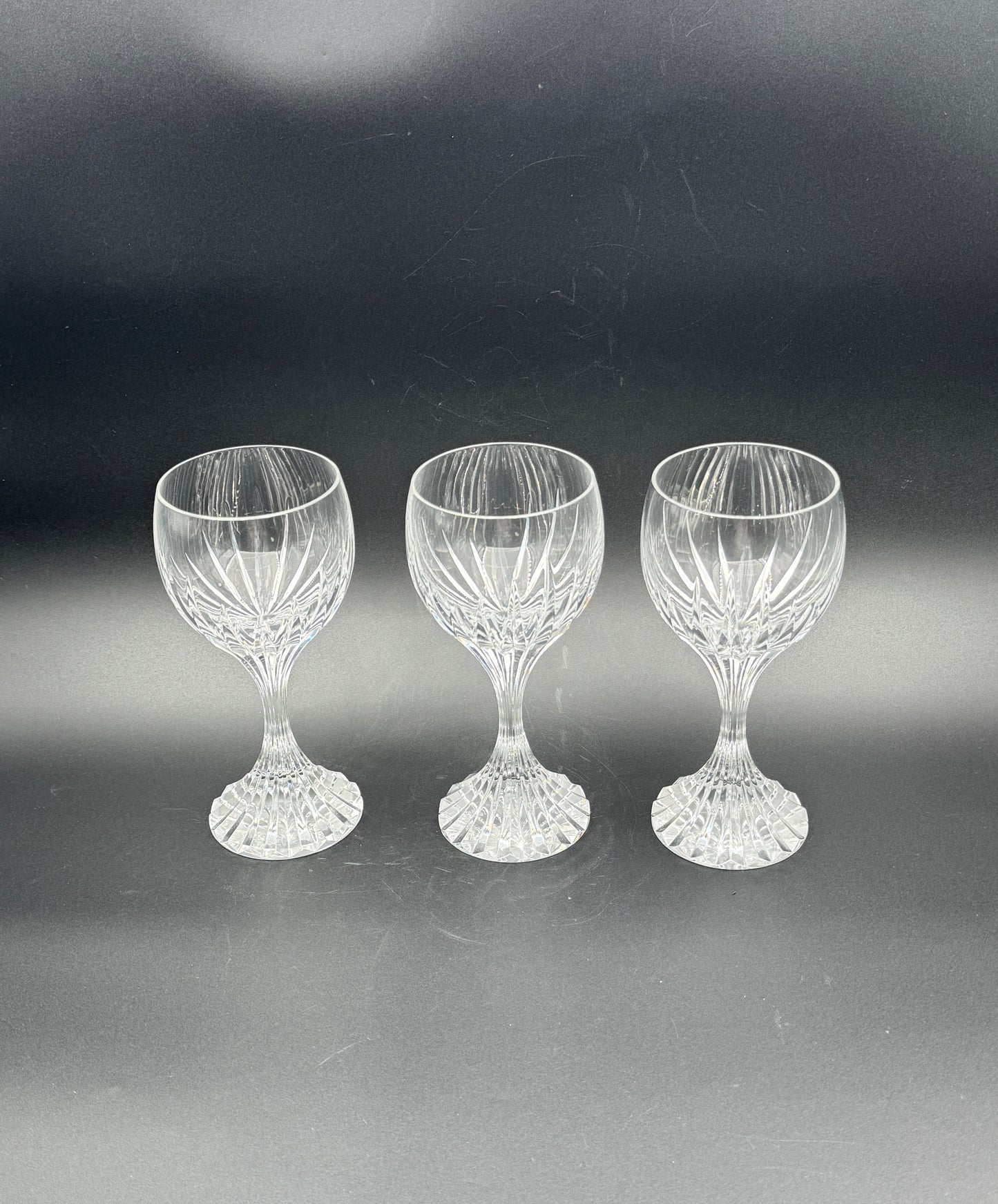 Baccarat Massena Red Wine Glasses – Set of 3