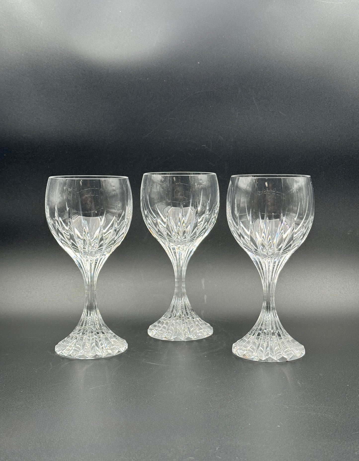 Baccarat Massena Red Wine Glasses – Set of 3
