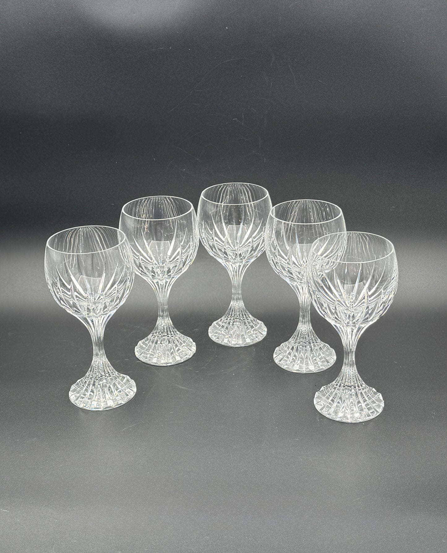 Baccarat Massena Wine Glasses – Set of 5