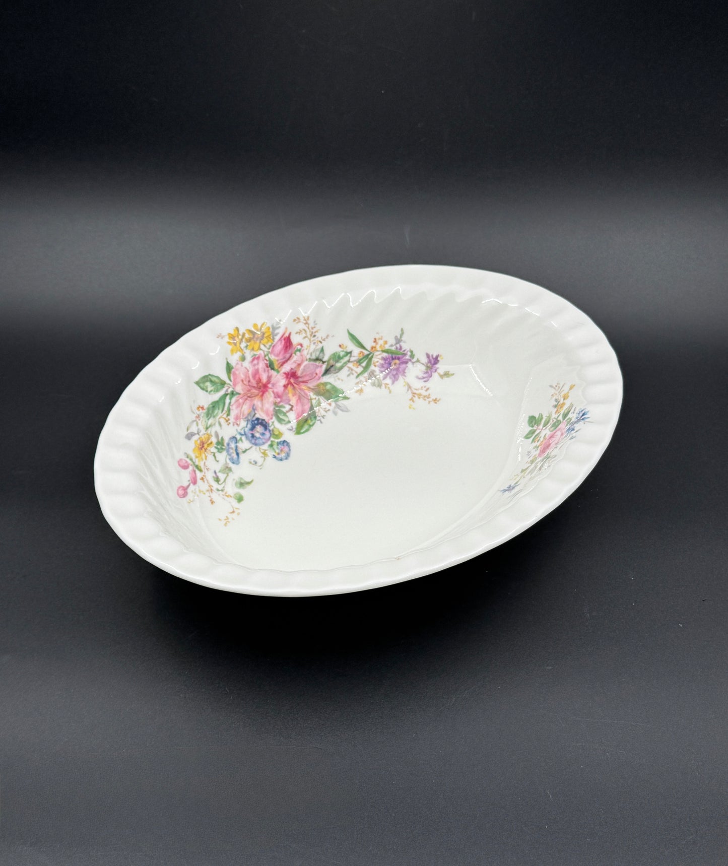 Royal Doulton “Arcadia” Bone China – Service for 12 with Serving Bowls & Platter (75 Pieces)
