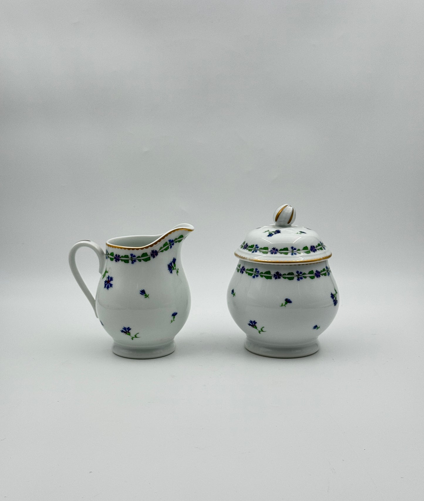 Tiffany & Co. Limoges Tea Set – “Villandry” – 8-Piece – France – 4th Quarter 20th C.
