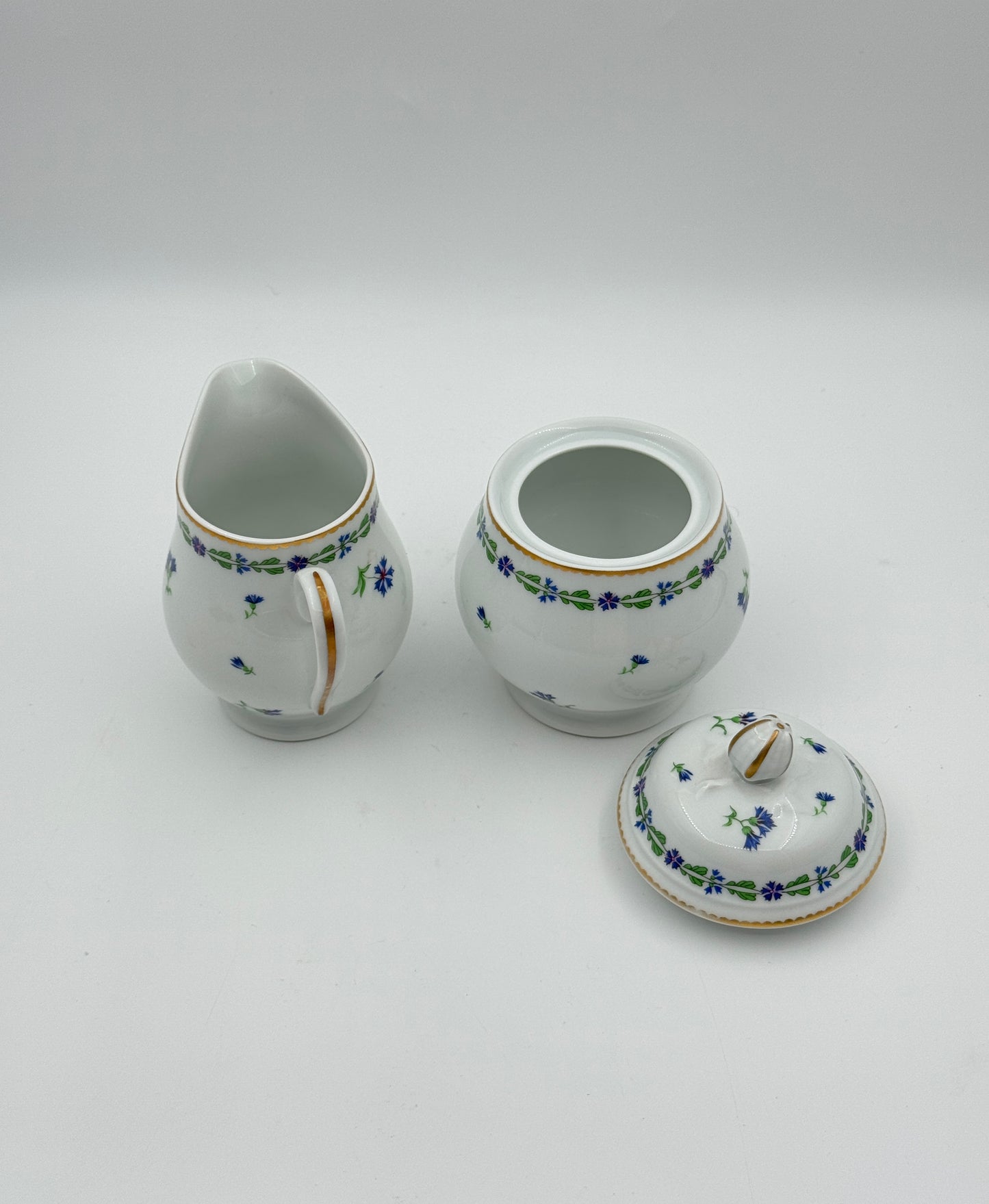 Tiffany & Co. Limoges Tea Set – “Villandry” – 8-Piece – France – 4th Quarter 20th C.
