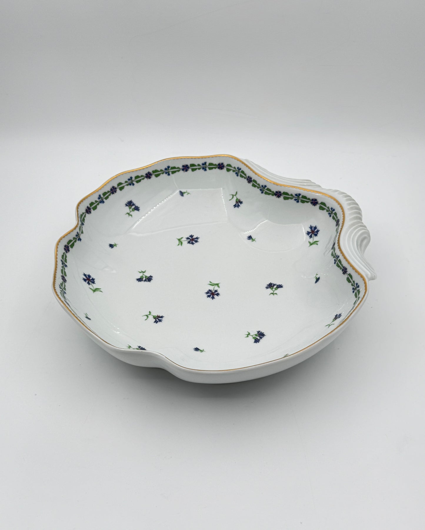 Tiffany & Co. “Villandry” Open Serving Bowl – Limoges, France – 11" with Scroll Handle