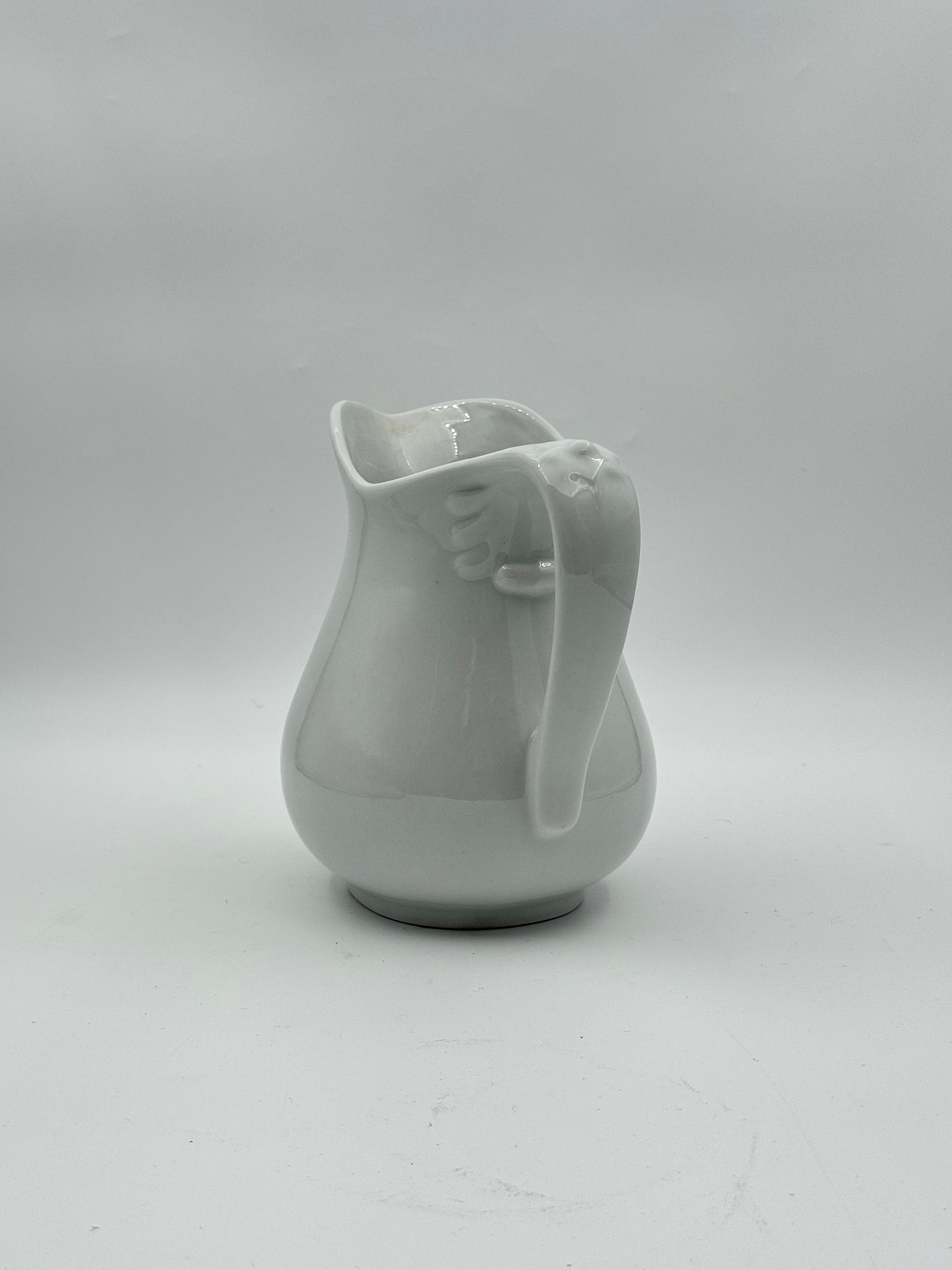 Ironstone Pitcher by Two's Company – White Glaze