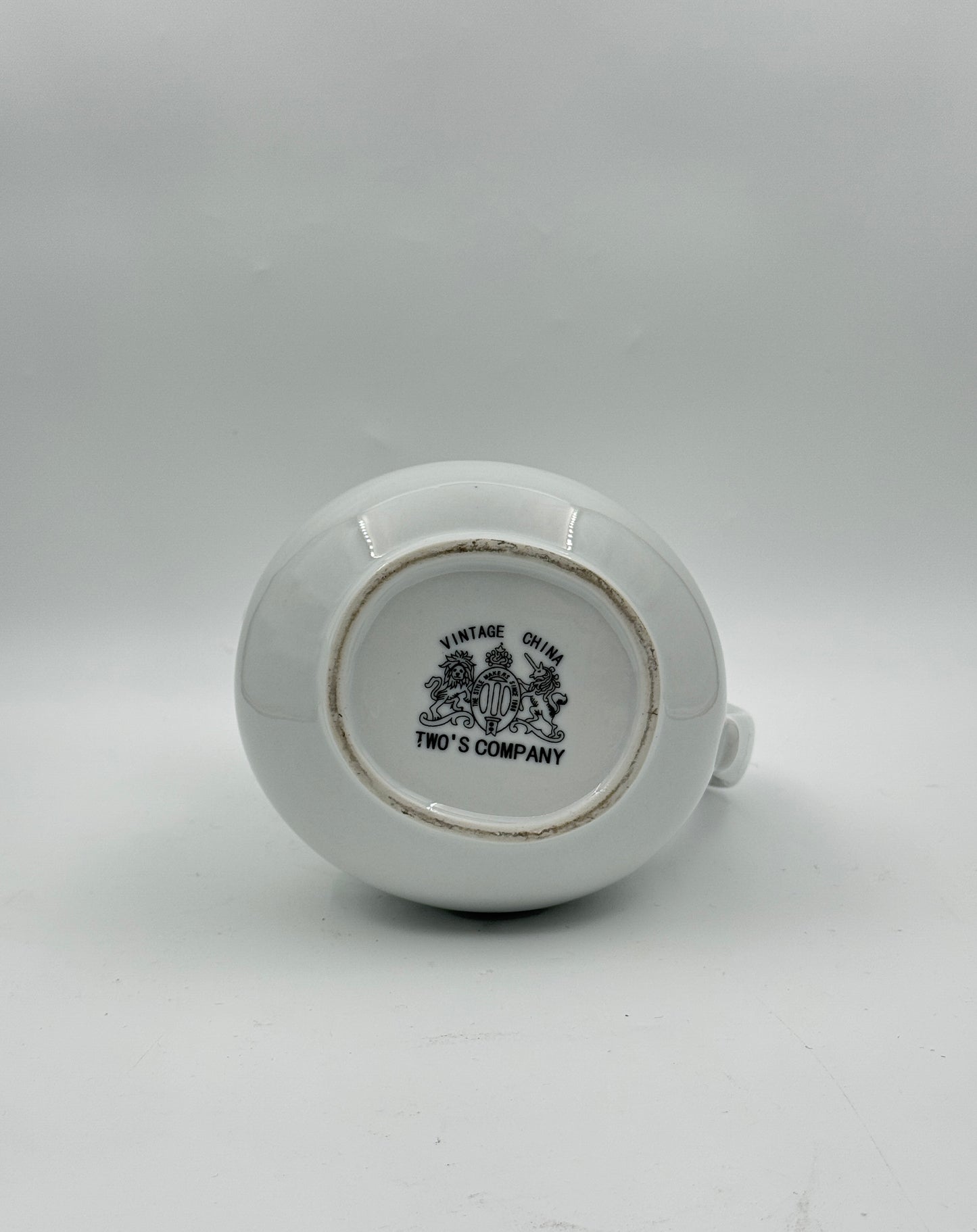 Ironstone Pitcher by Two's Company – White Glaze