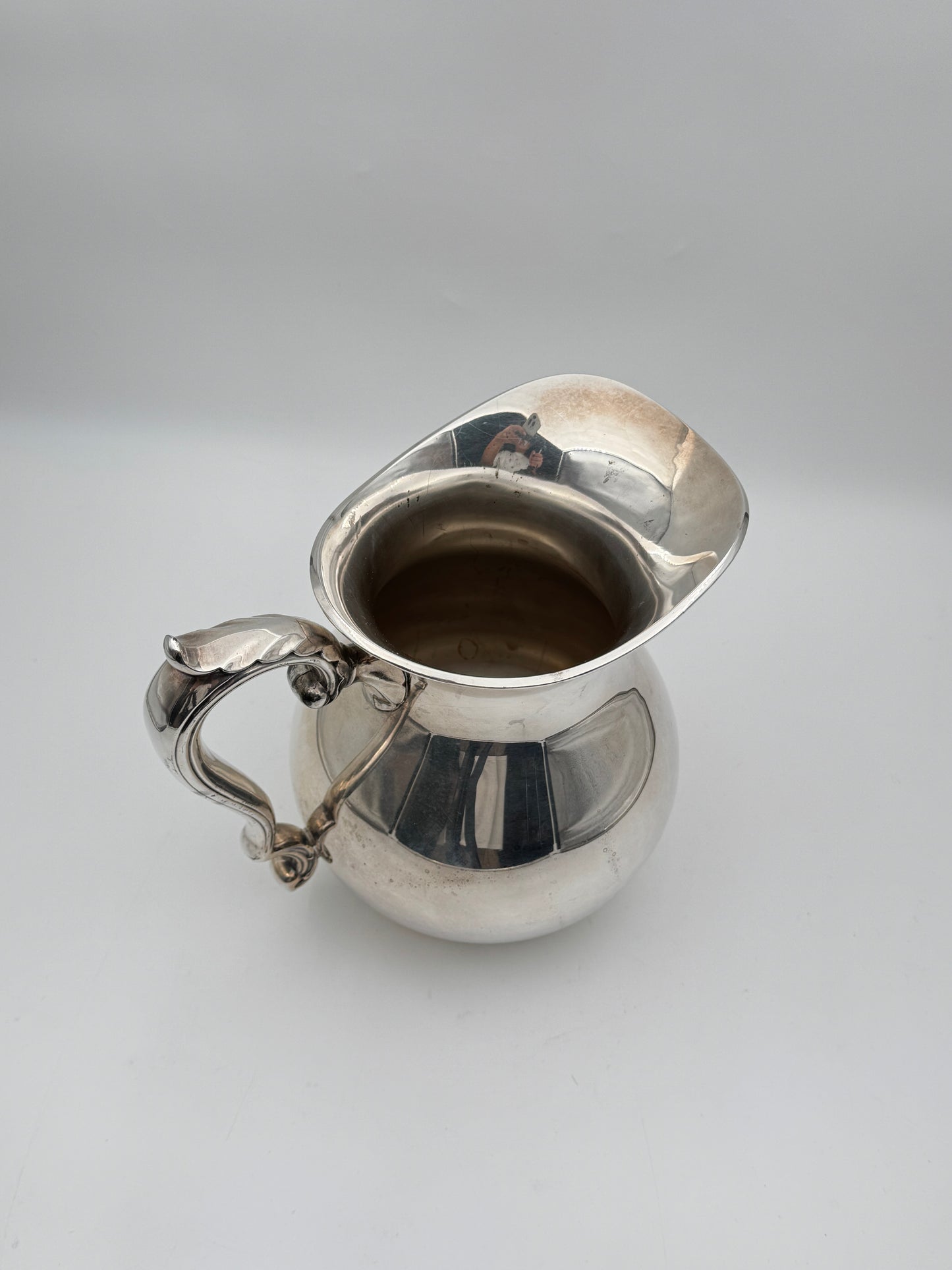 Wallace Sterling Silver Pitcher – Ornate Handle