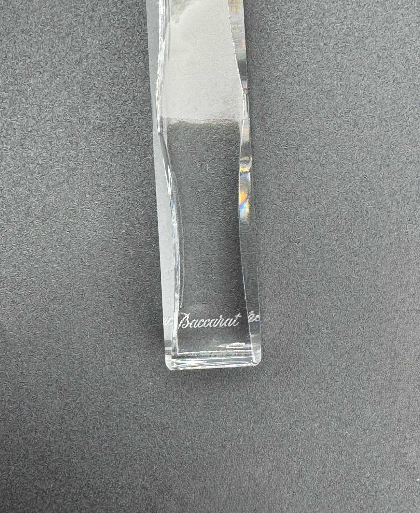 Baccarat Crystal Knife Rests – Set of 6 with Box