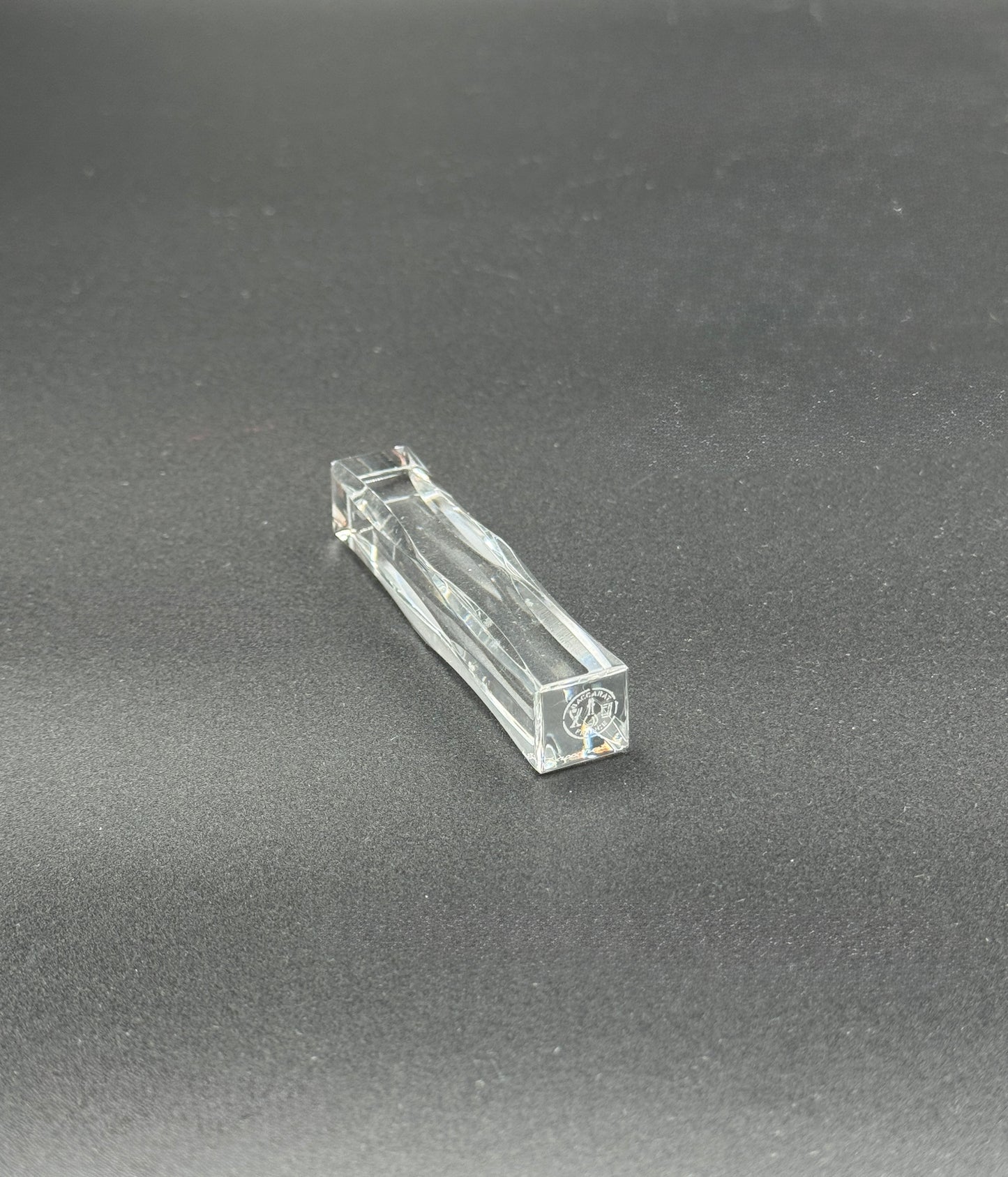 Baccarat Crystal Knife Rests – Set of 6 with Box