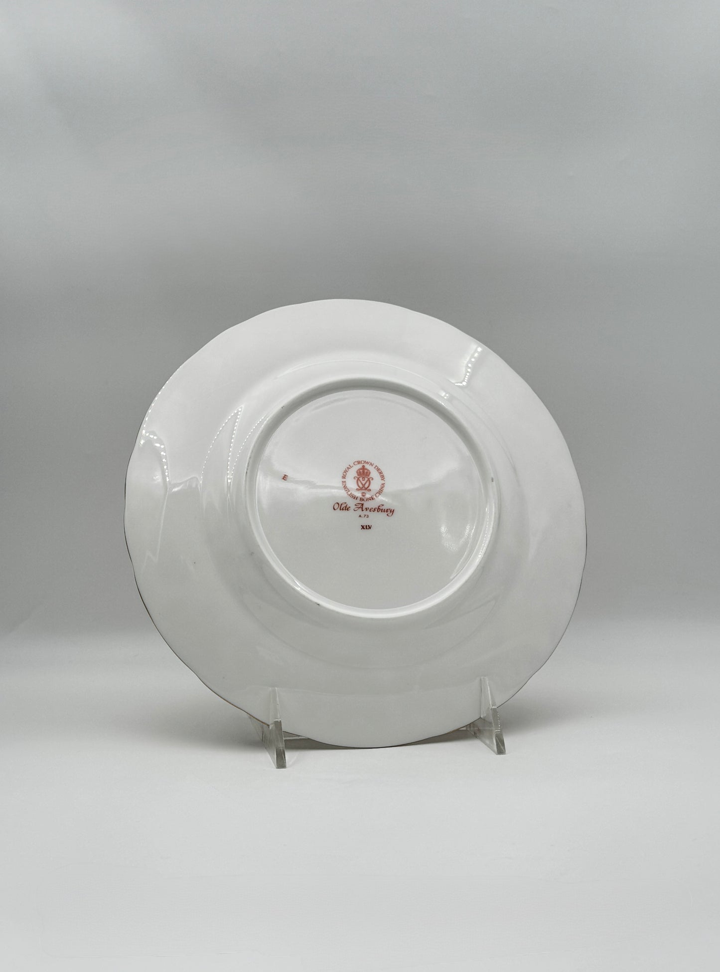 Royal Crown Derby “Old Avesbury” Salad Plates – Set of 8 Vintage