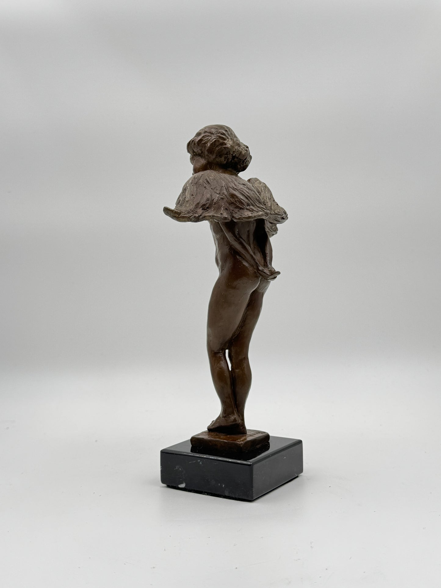 Nancy Mishkin Bronze Angel Sculpture – Signed Limited Edition (8/40), 2001