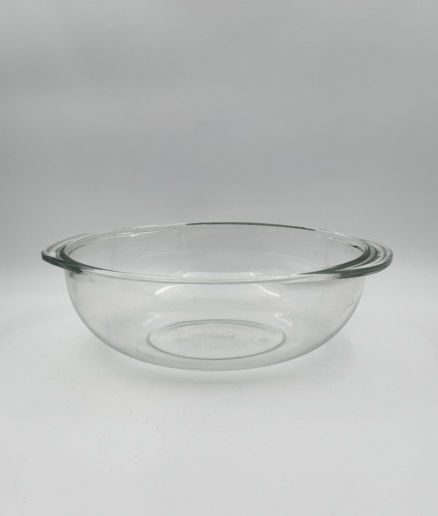 Silverplate Covered Serving Bowl with Glass Insert & Ornate Feet