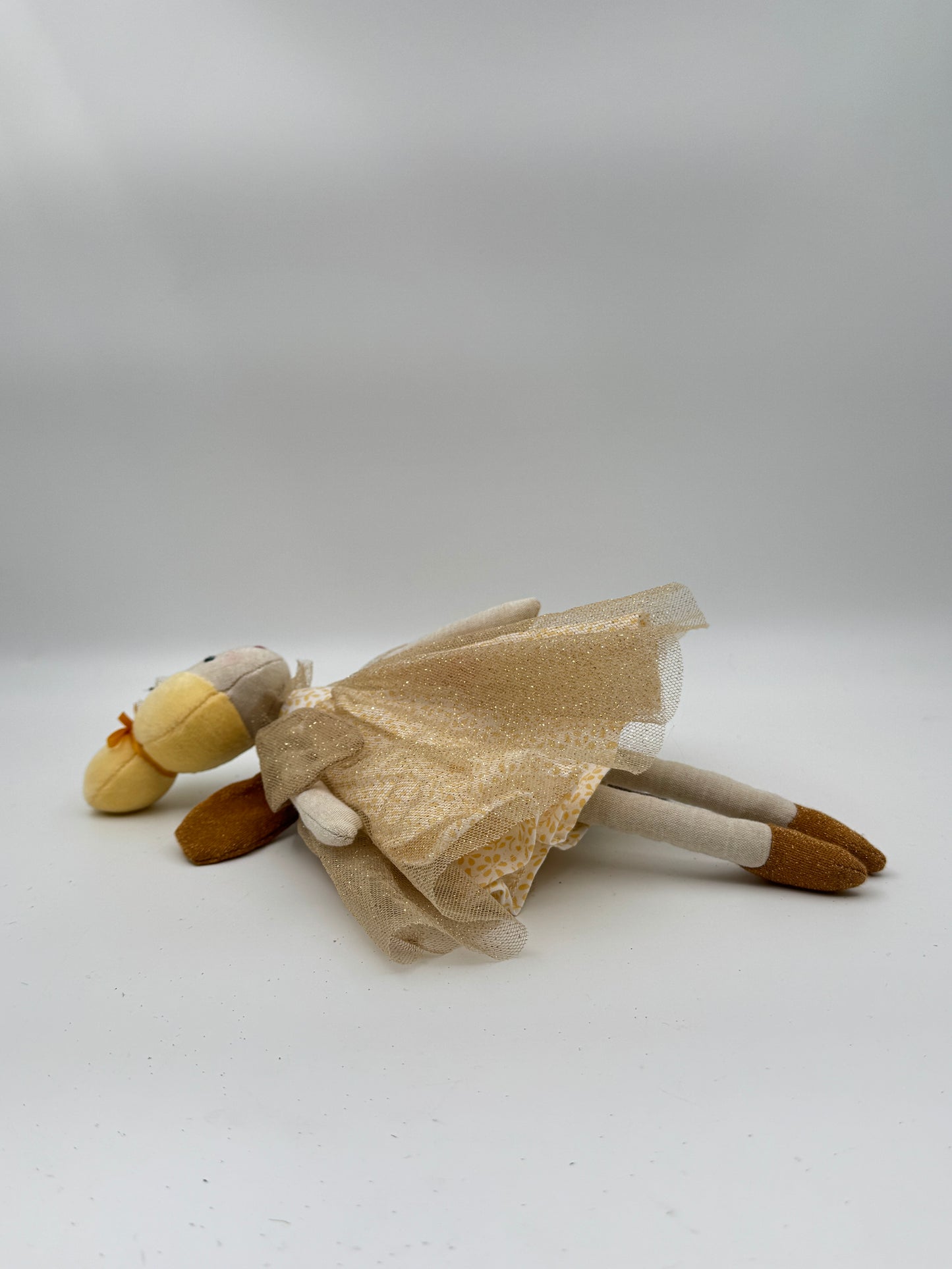 Moulin Roty Small Fairy Doll – Yellow Gold Dress