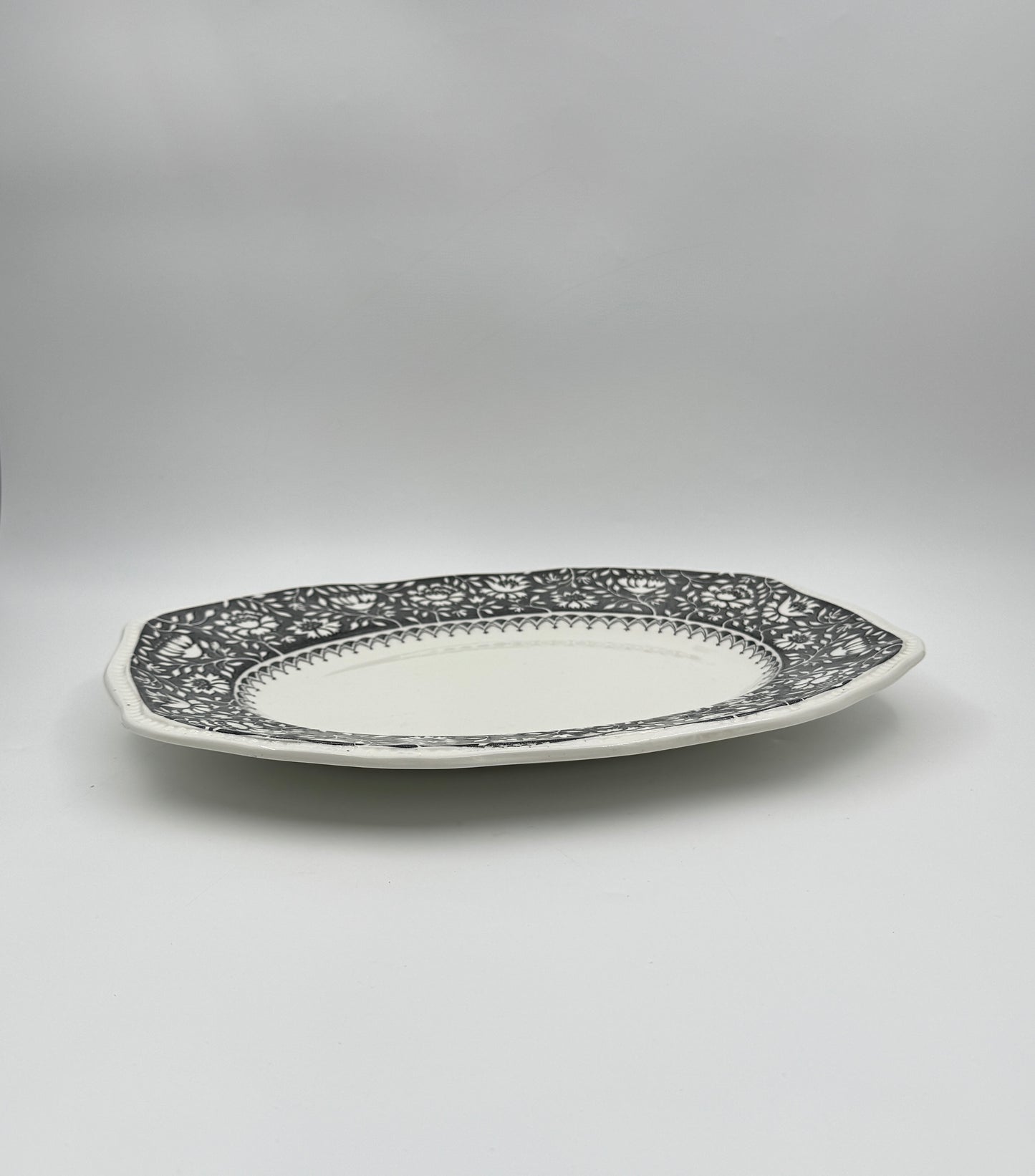 Kensington Staffordshire Ironstone Platter – Dundee Pattern