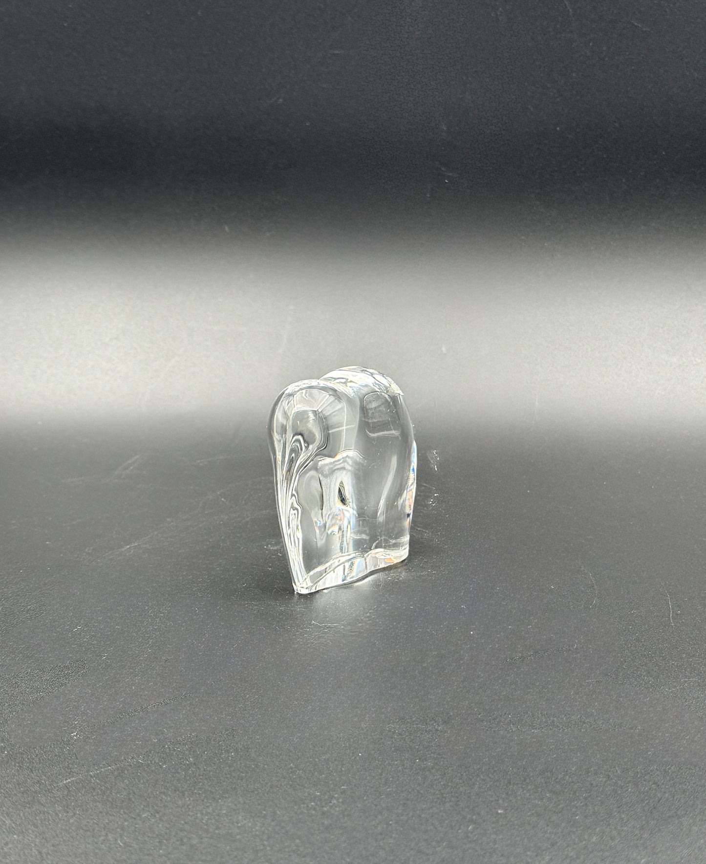 Baccarat Crystal Elephant Figurine Paperweight – France