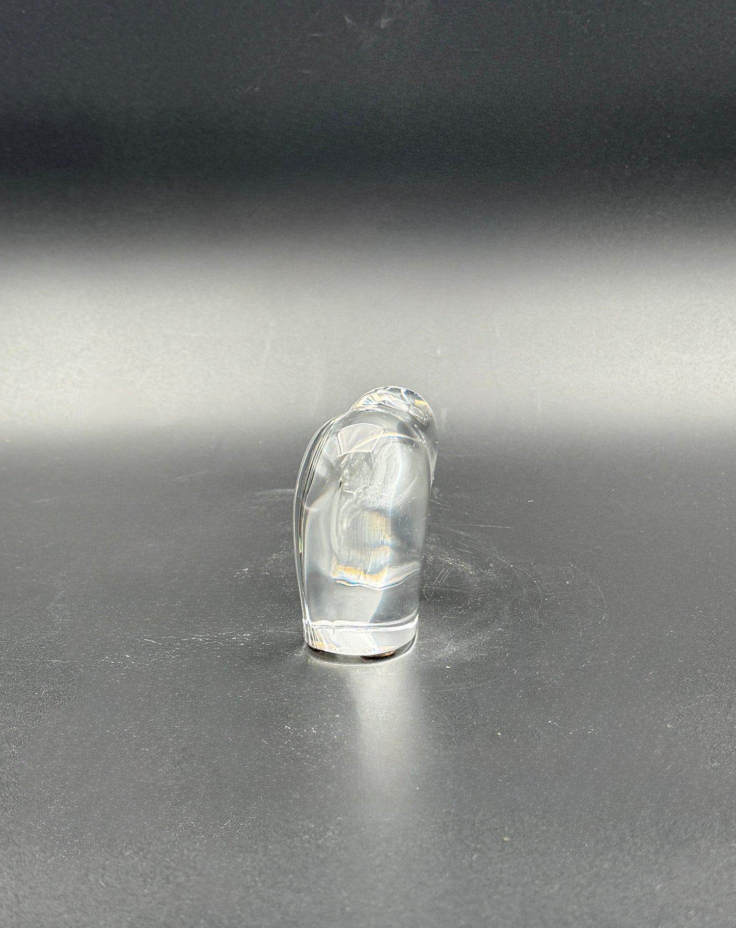 Baccarat Crystal Elephant Figurine Paperweight – France