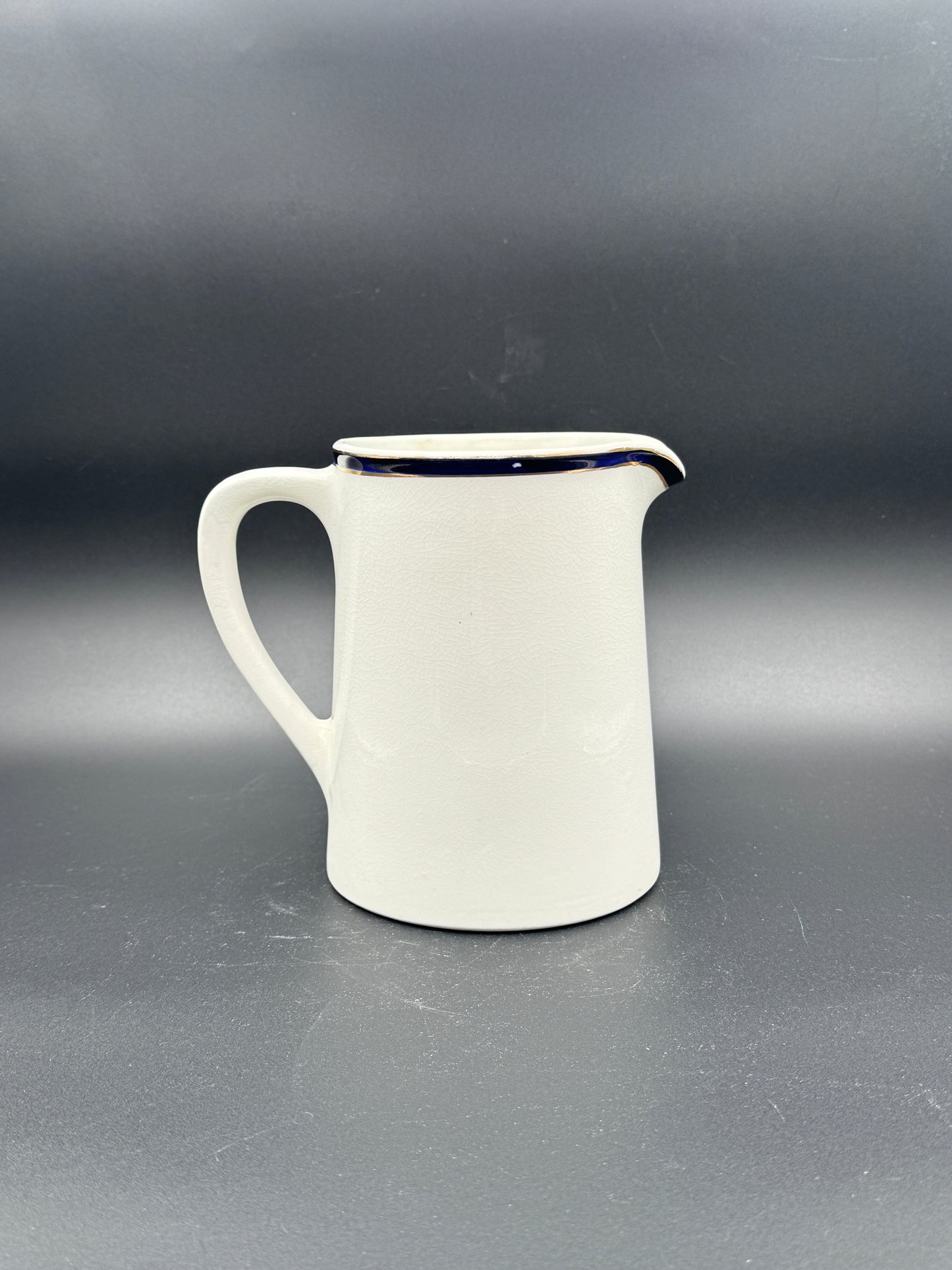 English Ironstone Pitcher – N.S. Pottery Co., Hanley
