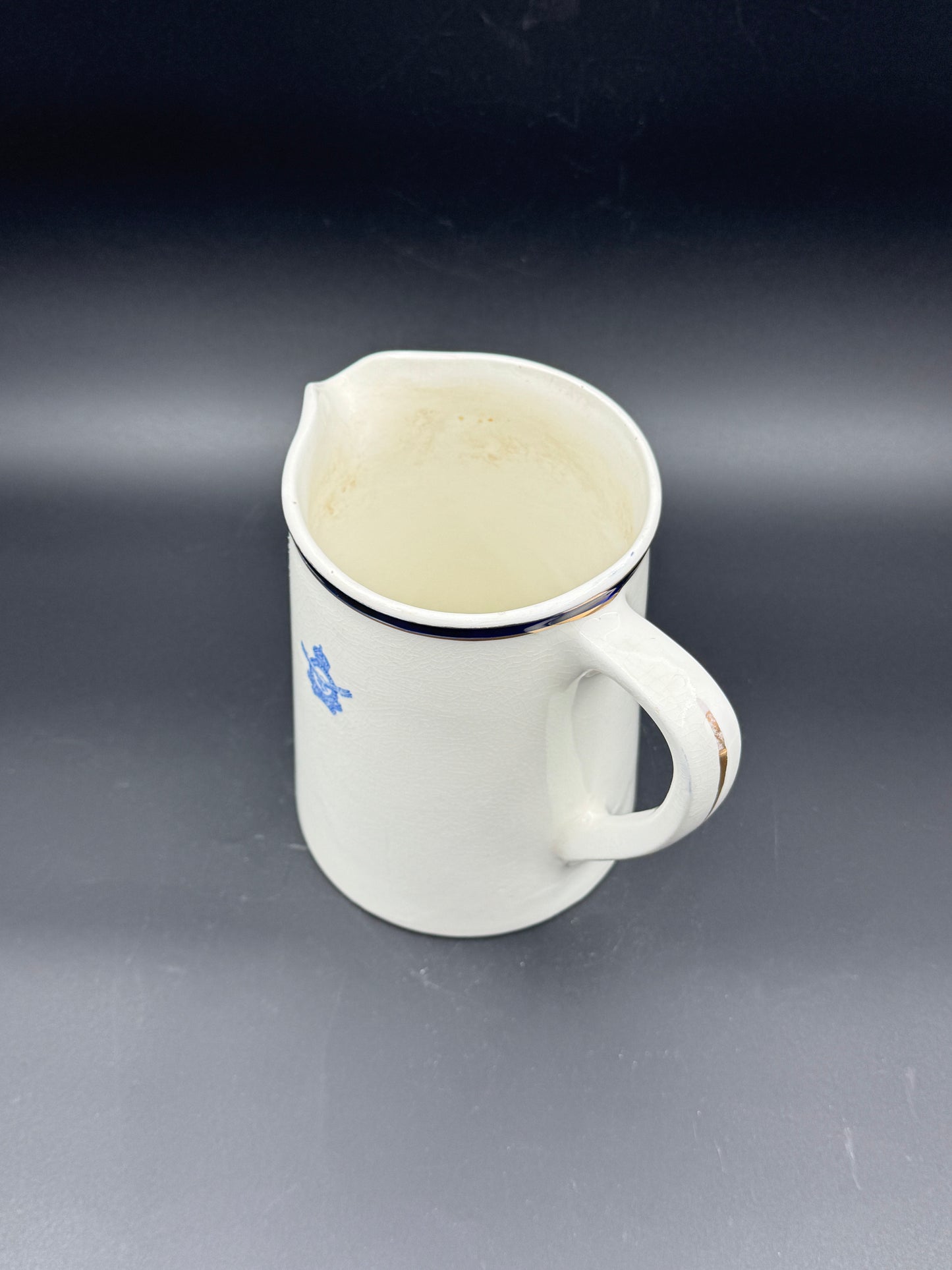 English Ironstone Pitcher – N.S. Pottery Co., Hanley