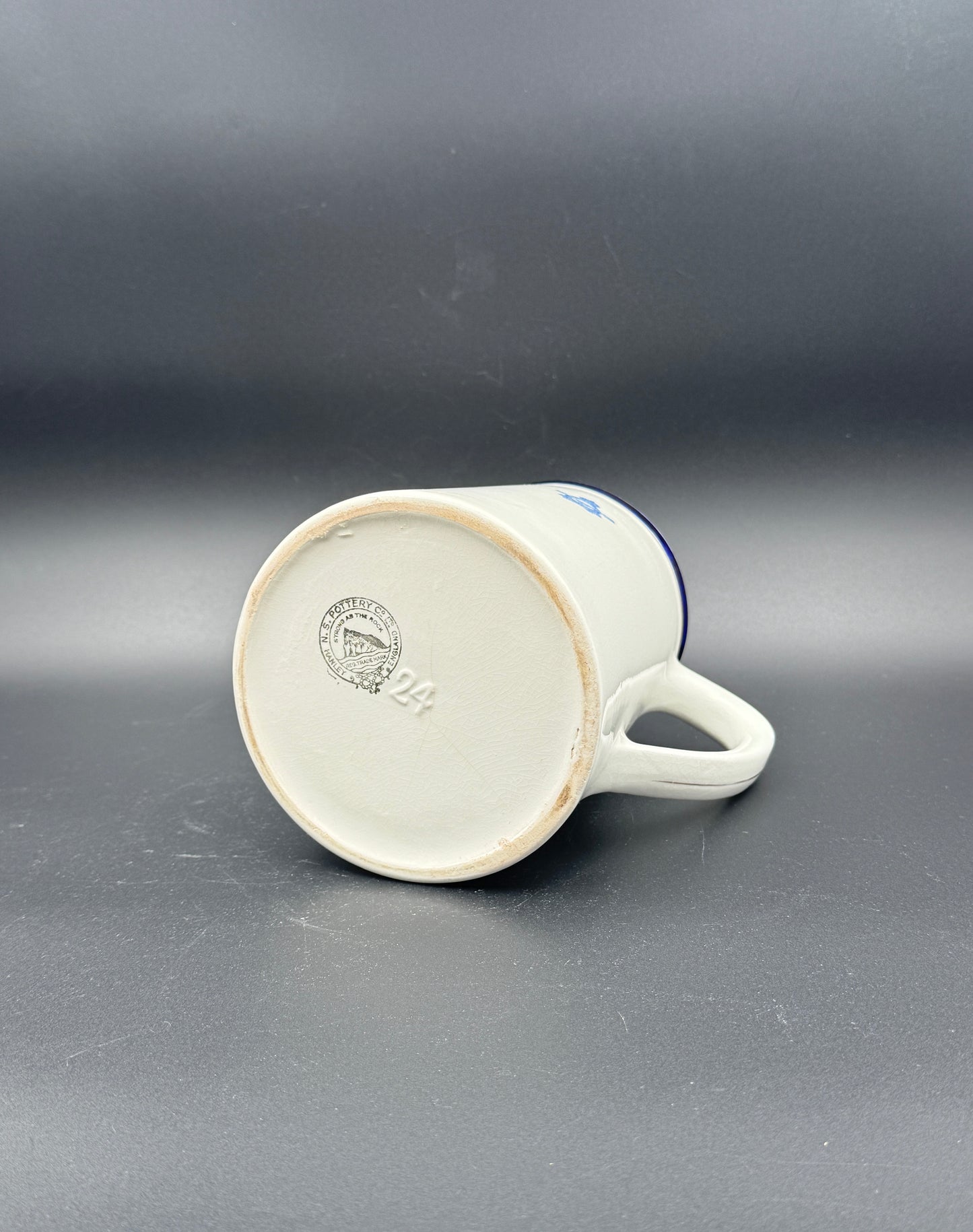 English Ironstone Pitcher – N.S. Pottery Co., Hanley