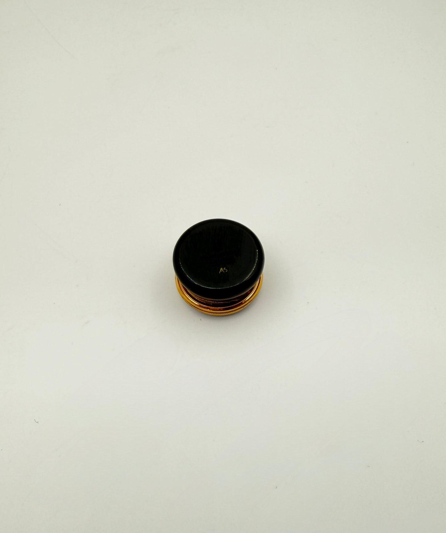 Staffordshire Enamel Trinket Box – Foal Scene – Green Base – England