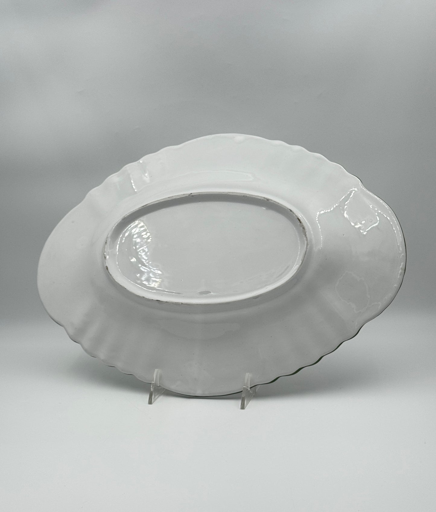 Portuguese Hand-Painted Tureen with Ladle & Tray