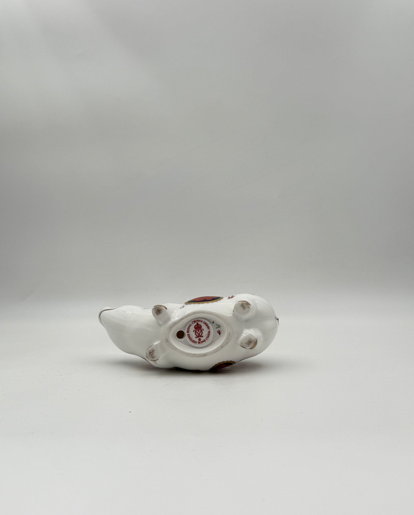 Royal Crown Derby Bone China Pig Figurine – Imari Pattern England