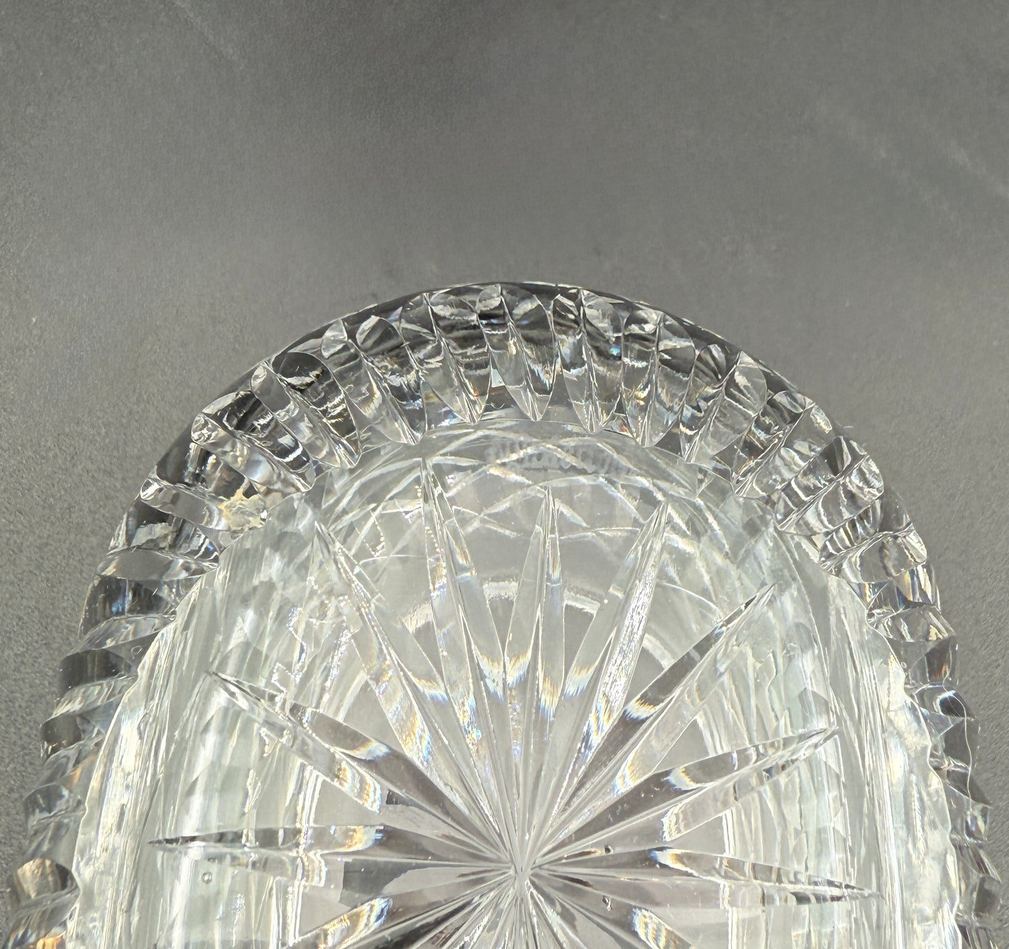 Waterford Crystal Ellipse Oval Vase – Handcrafted in Ireland