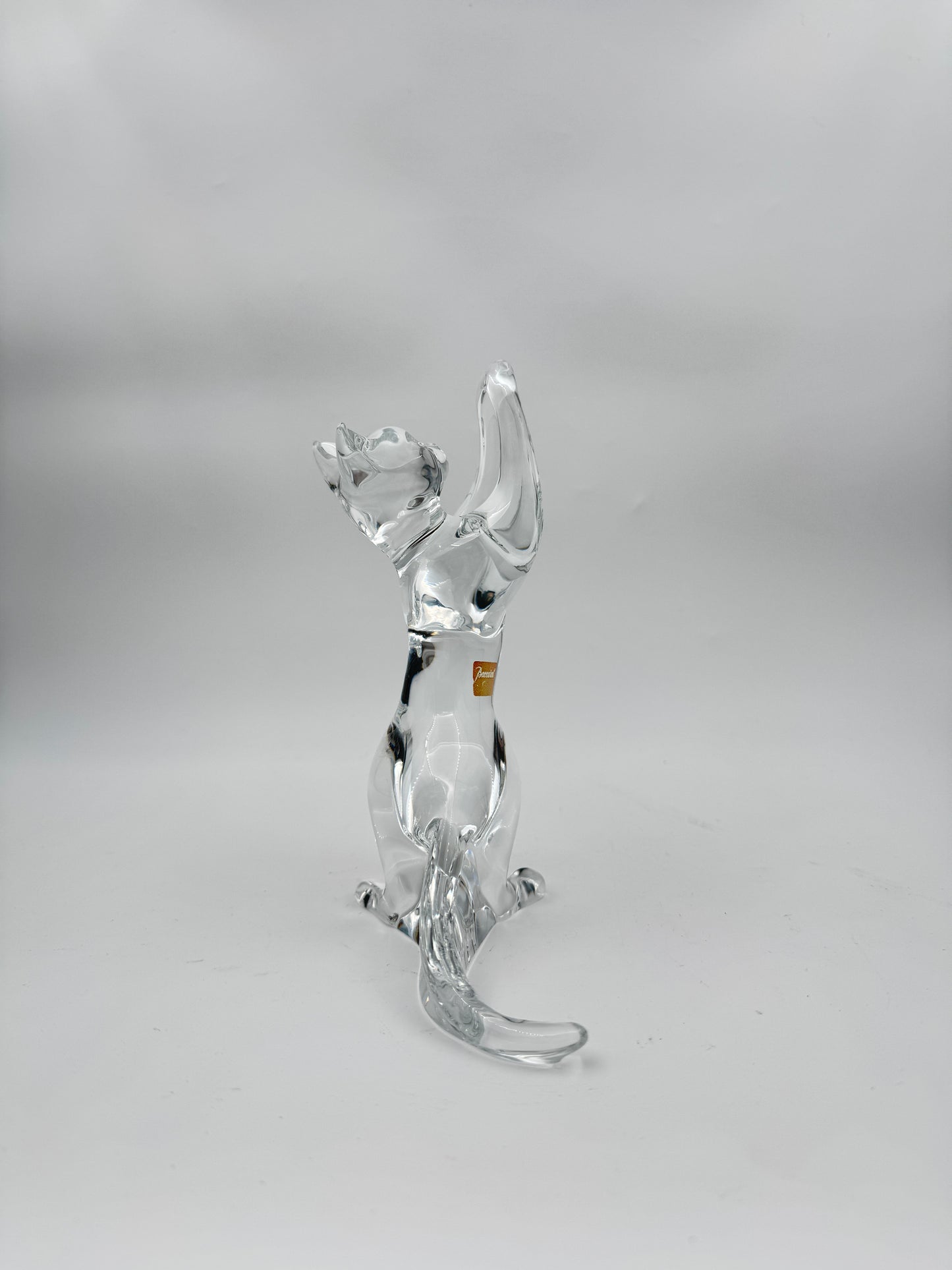 Baccarat Crystal Cat Figurine – Standing