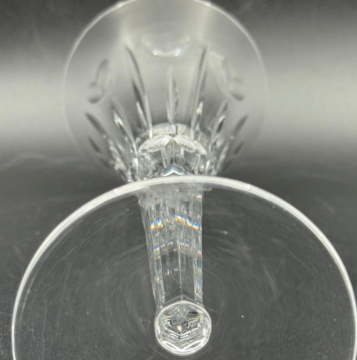 Pair of Millennial Heart Crystal Champagne Flutes – Elegant Set