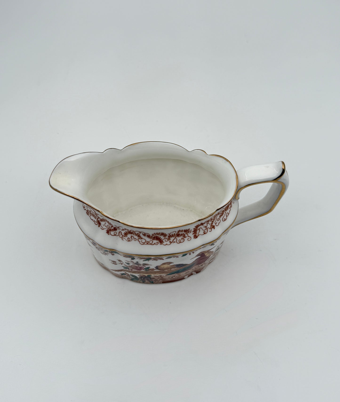 Royal Crown Derby “Olde Avesbury” Cream & Sugar Set – Vintage Pair