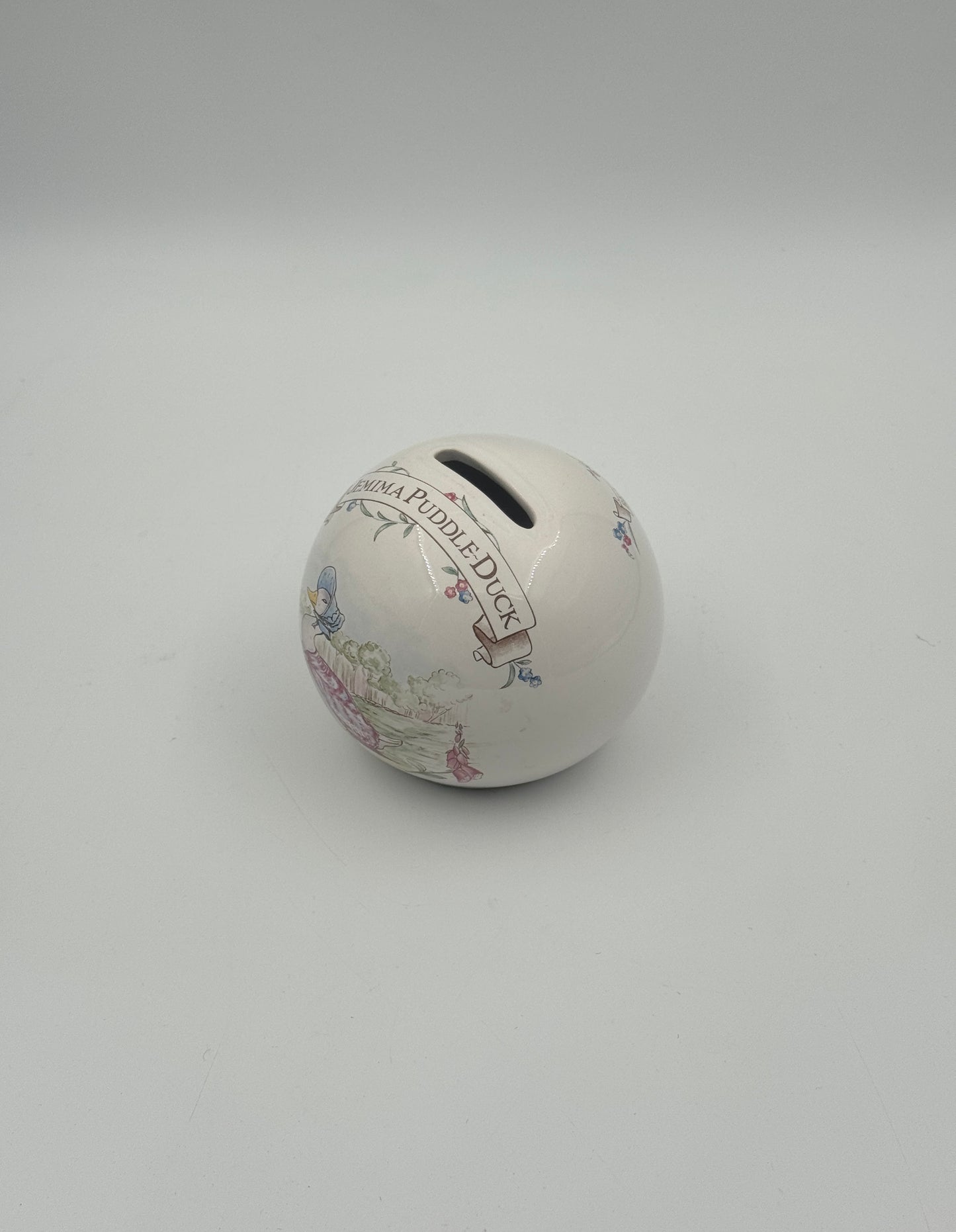 Beatrix Potter “Jemima Puddle-Duck” Child’s Bank – Royal Albert England