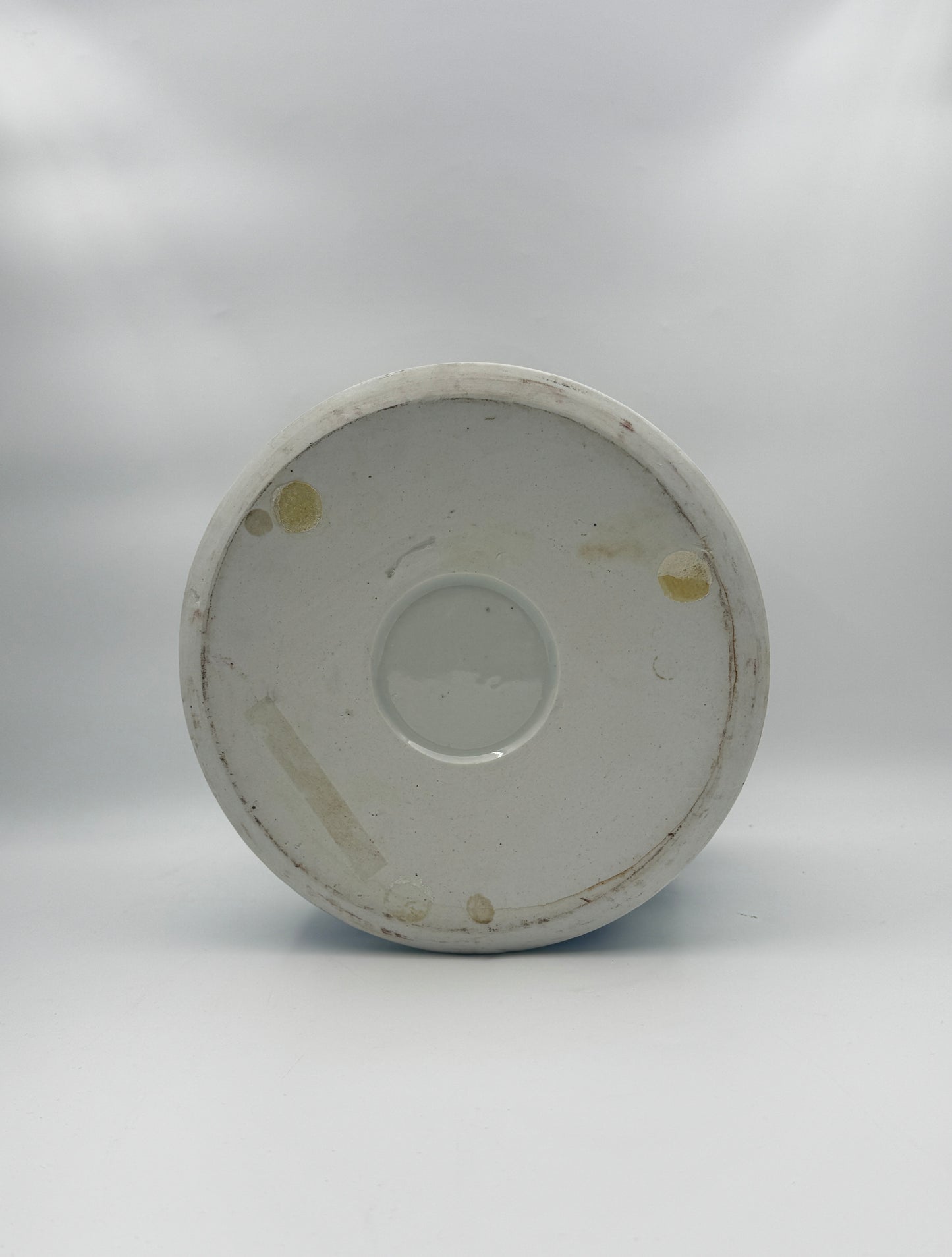 Blue and White Porcelain Planter – Circle Motif