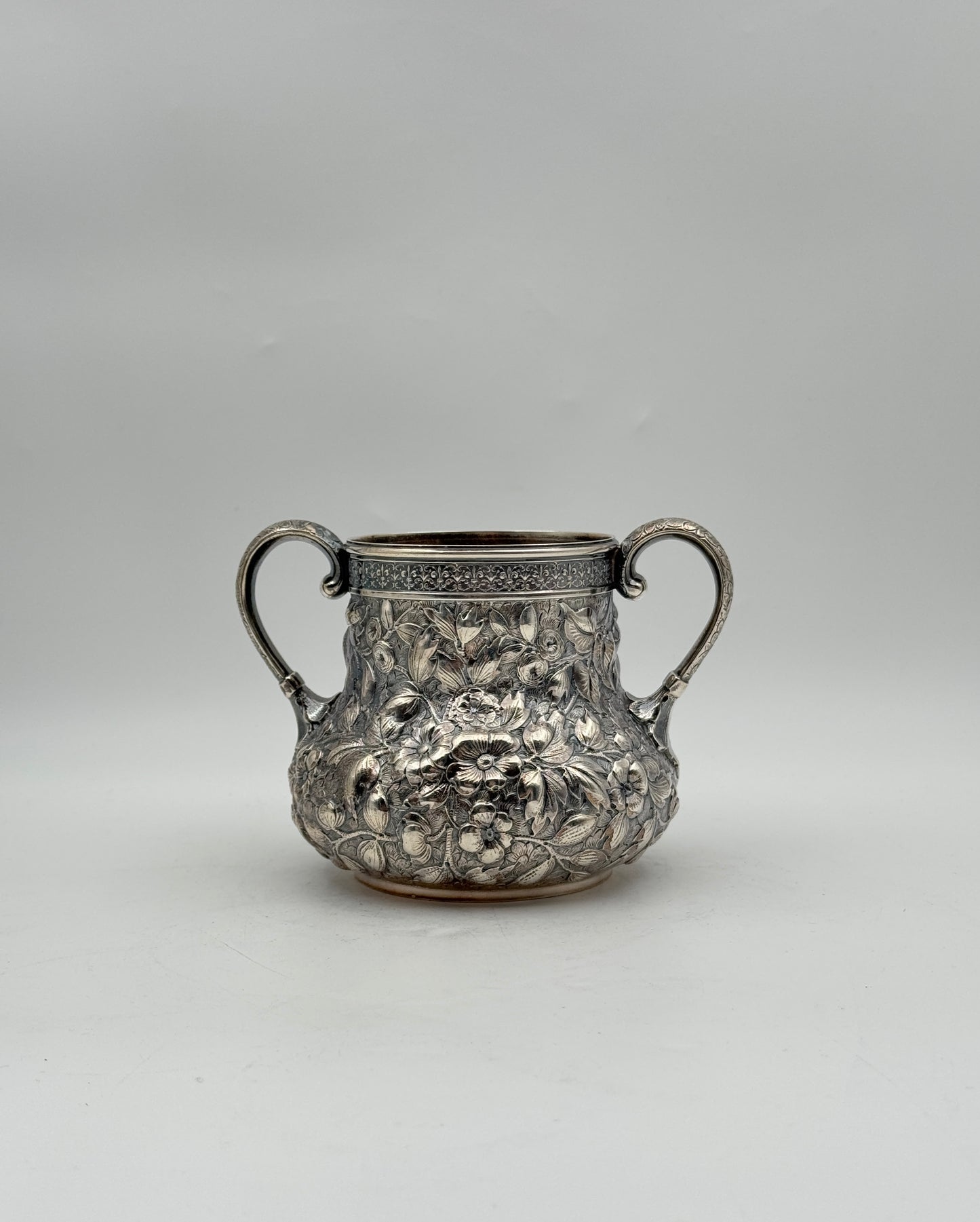 Dominick & Haff Sterling Silver Repoussé Coffee & Tea Service – Dated 1881