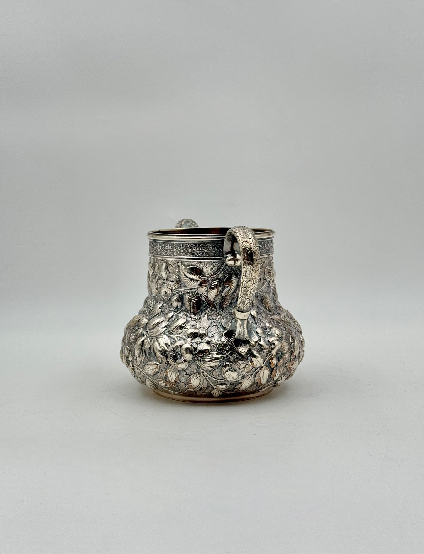 Dominick & Haff Sterling Silver Repoussé Coffee & Tea Service – Dated 1881