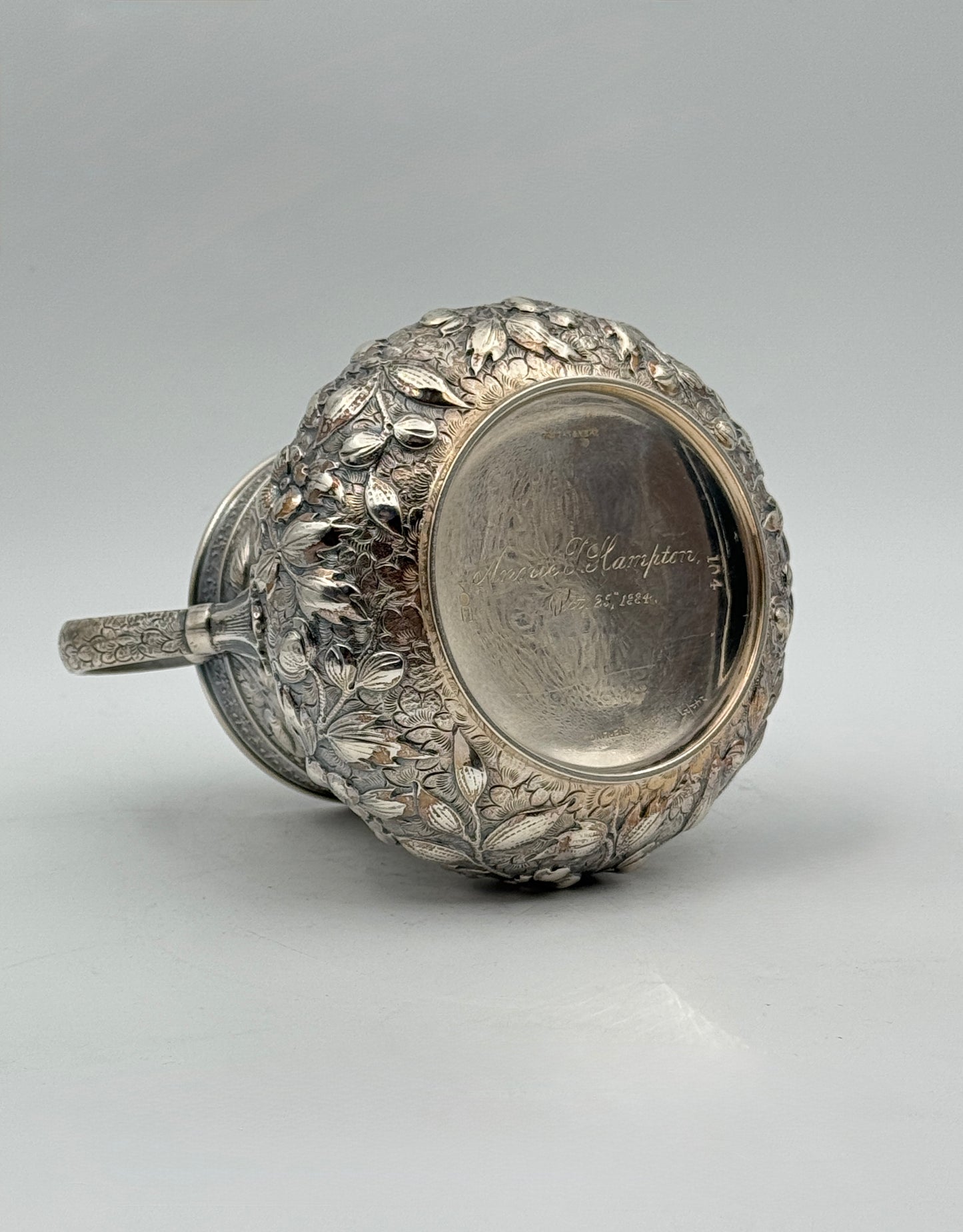 Dominick & Haff Sterling Silver Repoussé Coffee & Tea Service – Dated 1881