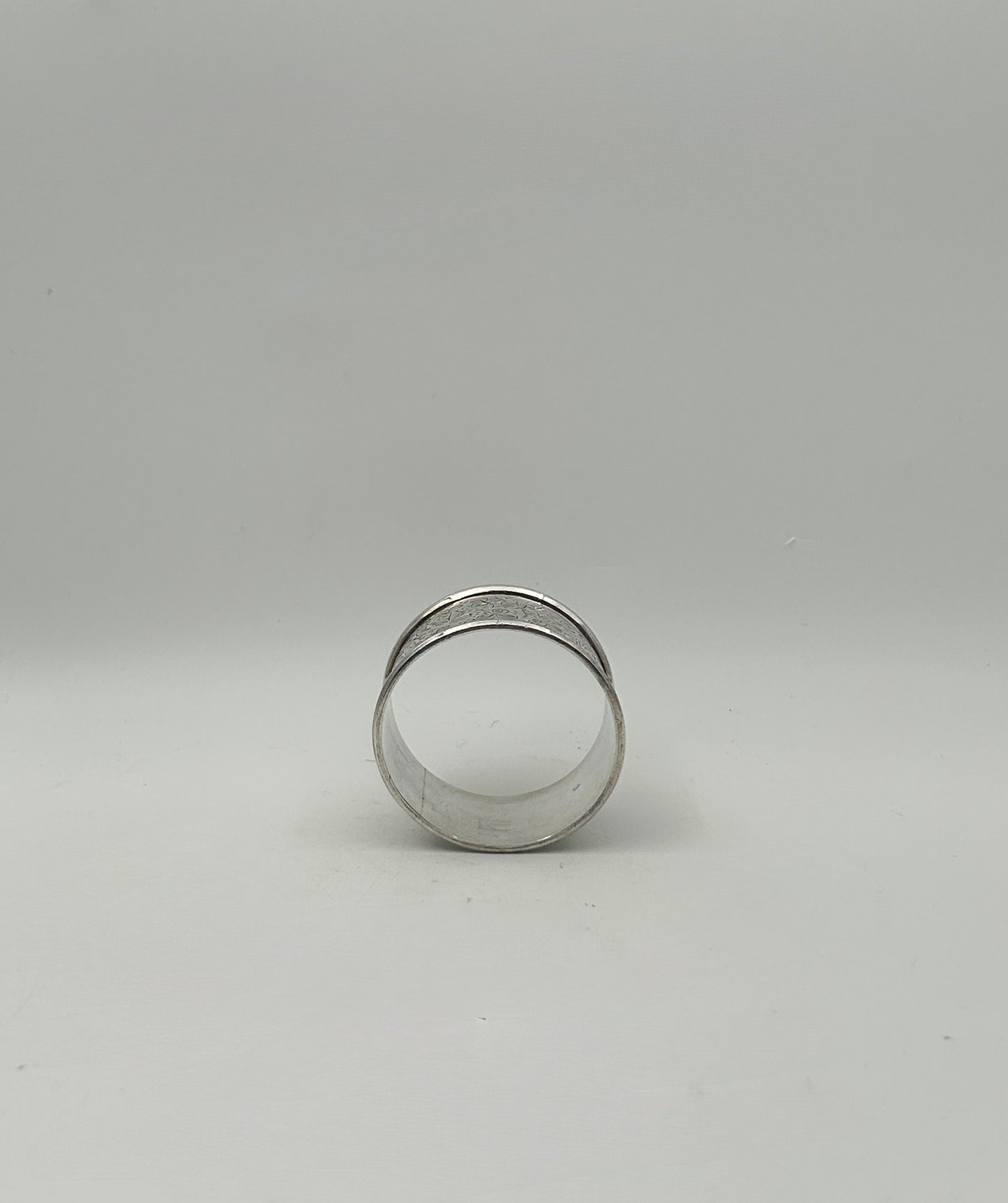 Sterling Silver Napkin Ring – Sheffield England c.1904 – Martin Hall