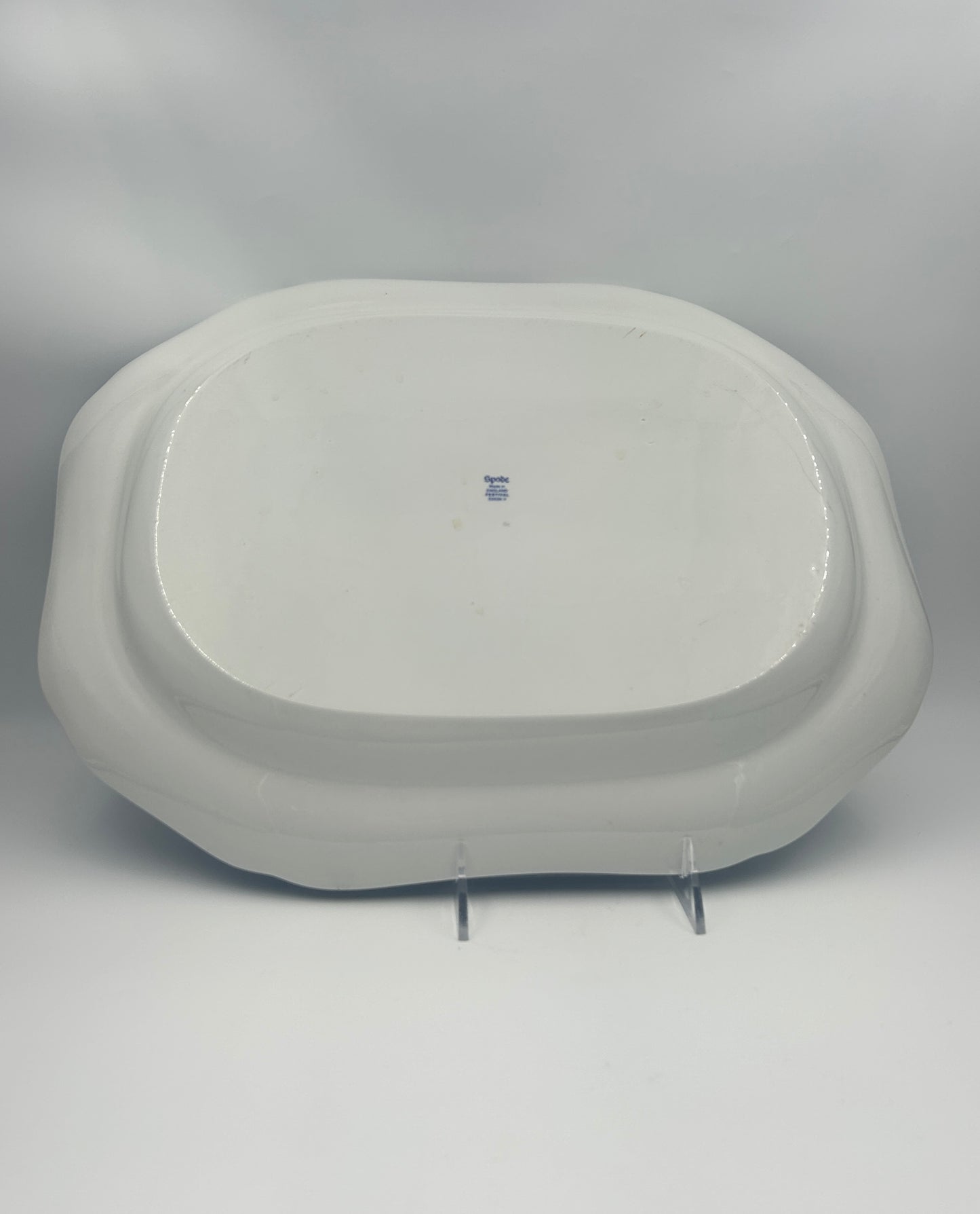 Spode Blue Collection “Festival” Turkey Platter – 20th Century Classic