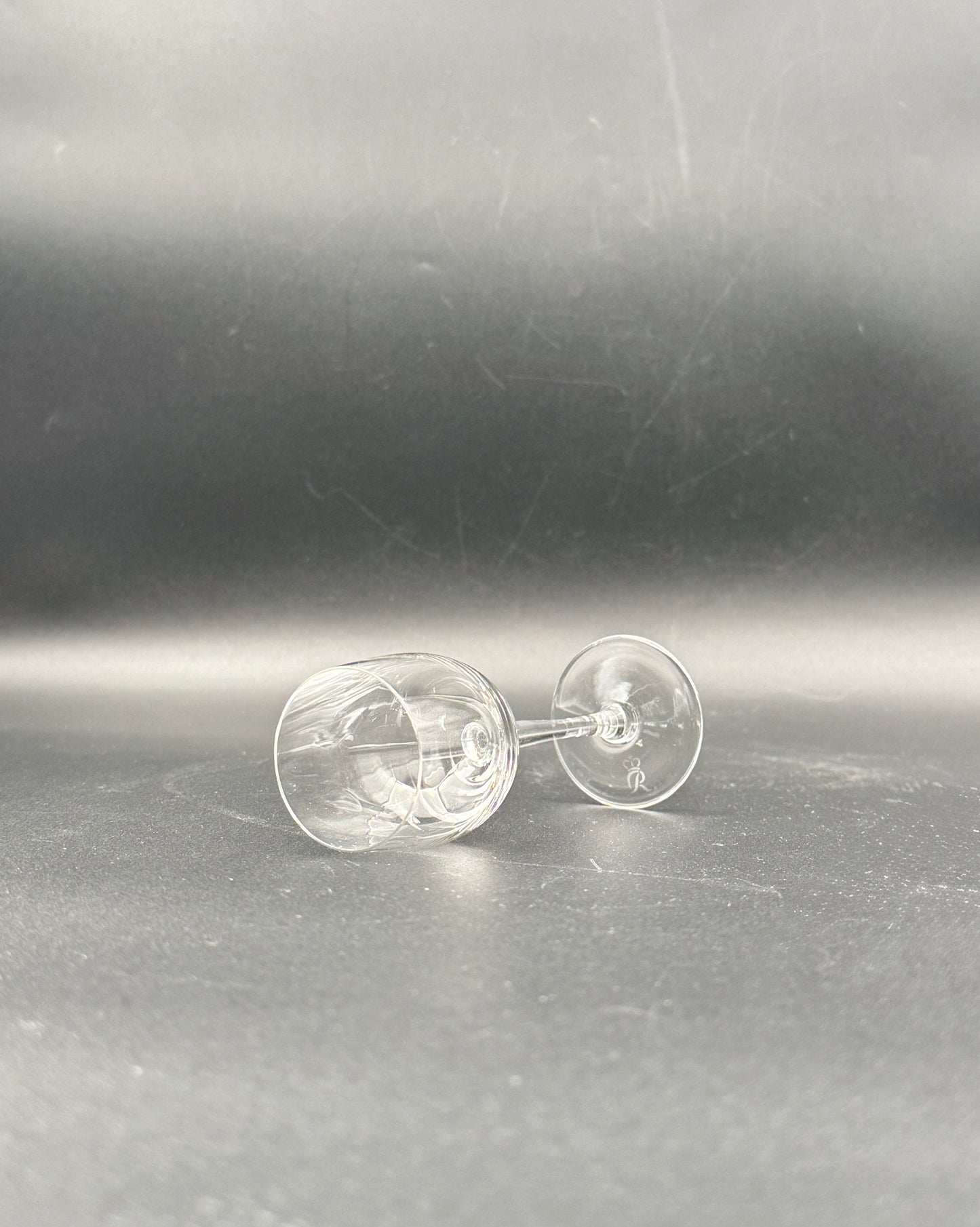 Set of 8 Rosenthal Cordial Glasses Clear Crystal Stemware