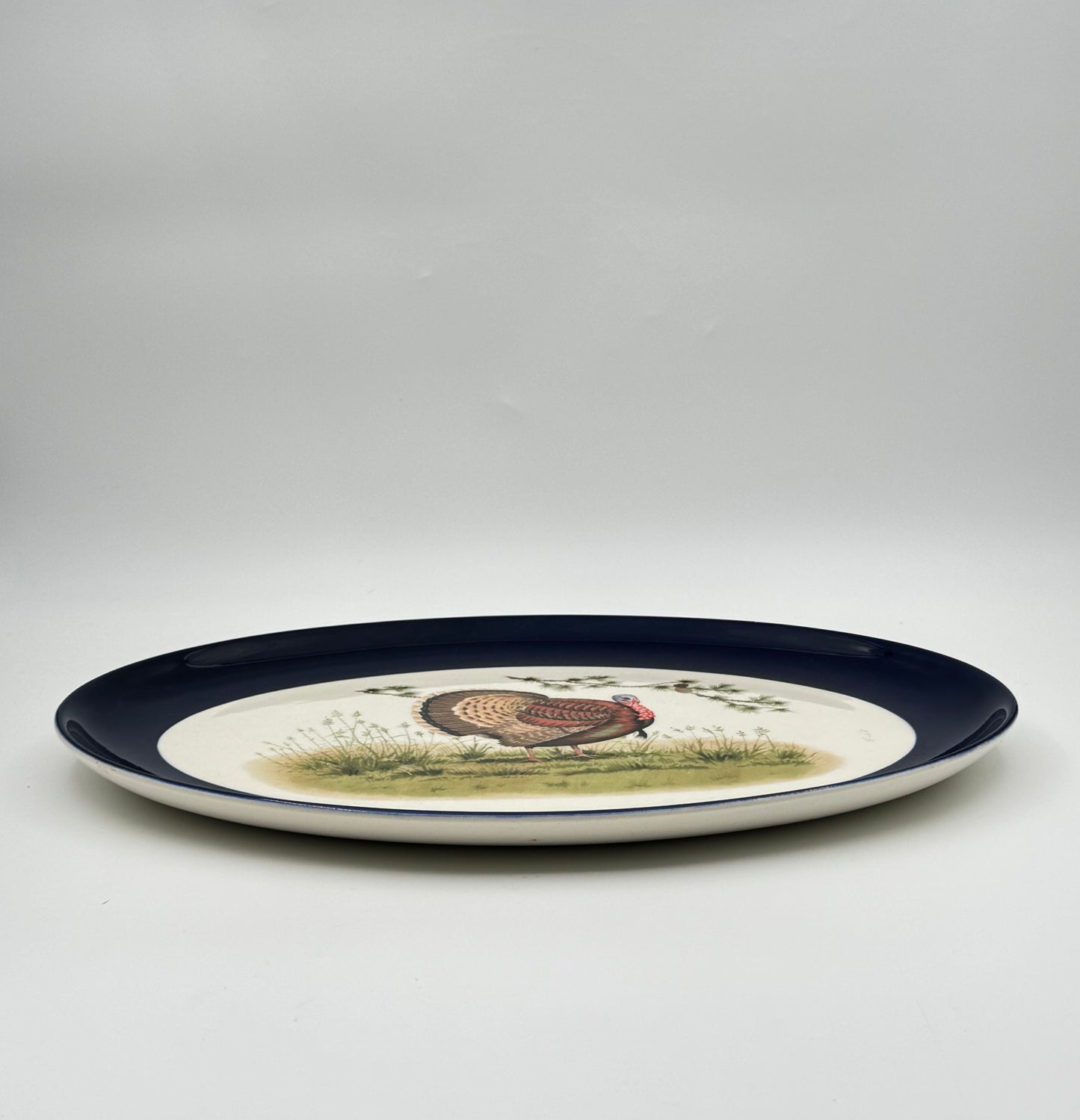 Fiesta Turkey Platter – Oval Serving Tray – Vintage Homer Laughlin