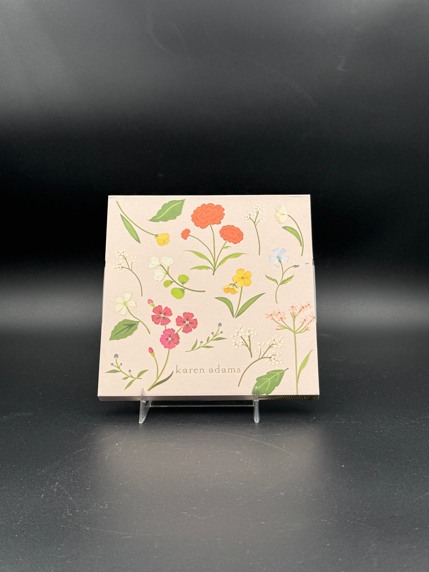 Karen Adams 2026 Classic Desk Calendar Refill – Hand-Finished with Foil & Glitter