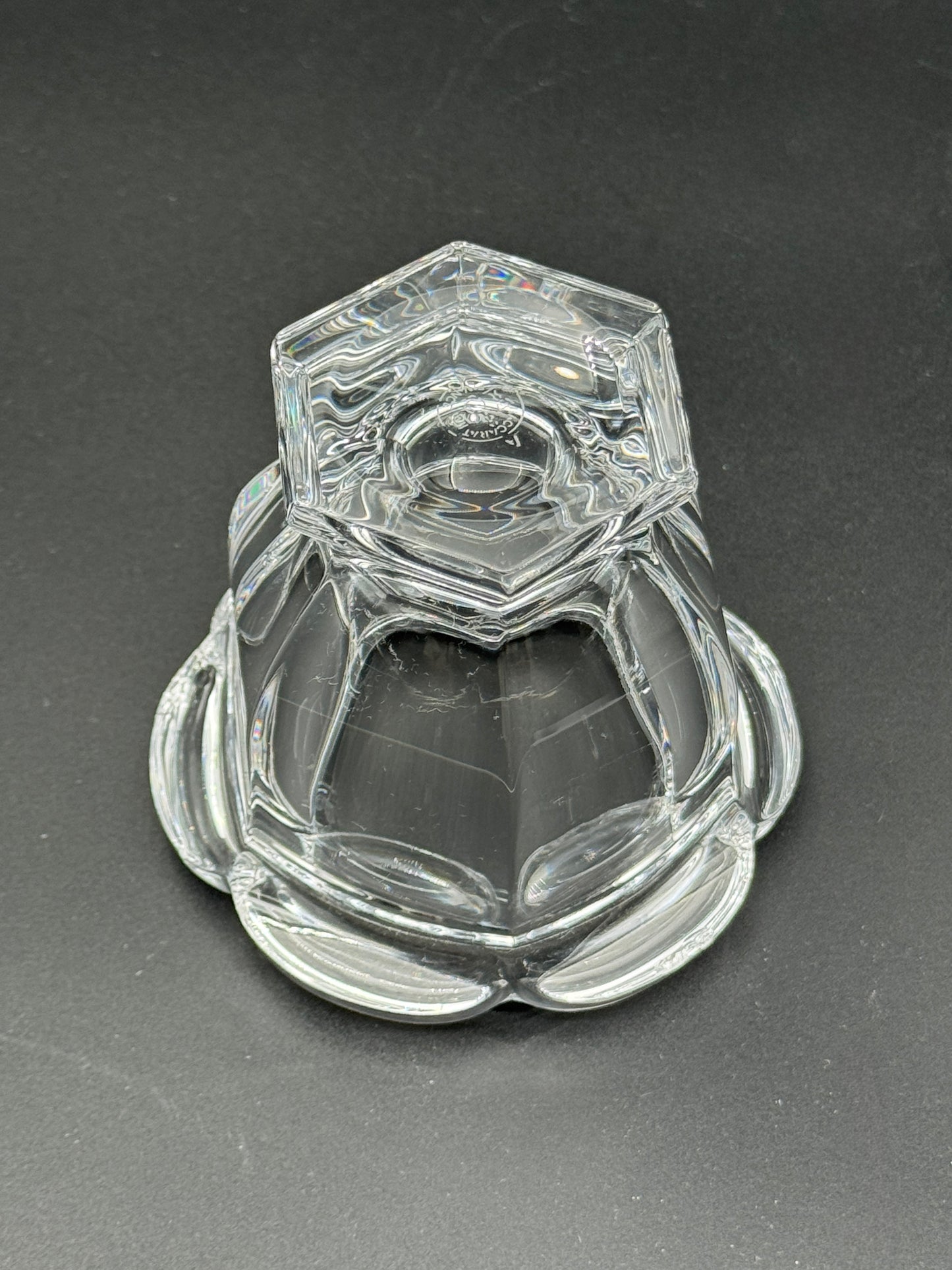 Baccarat "Harcourt Missouri" Crystal Jam Jar with Spoon – France