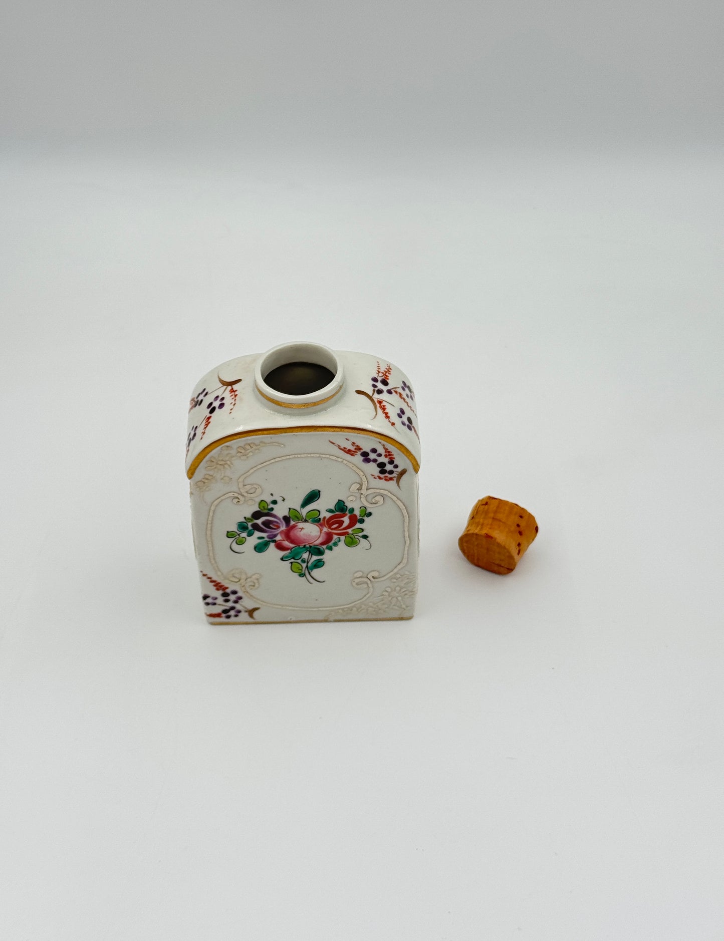 French Handpainted Perfume Flask – Samson Edme et Cie Paris c.1930
